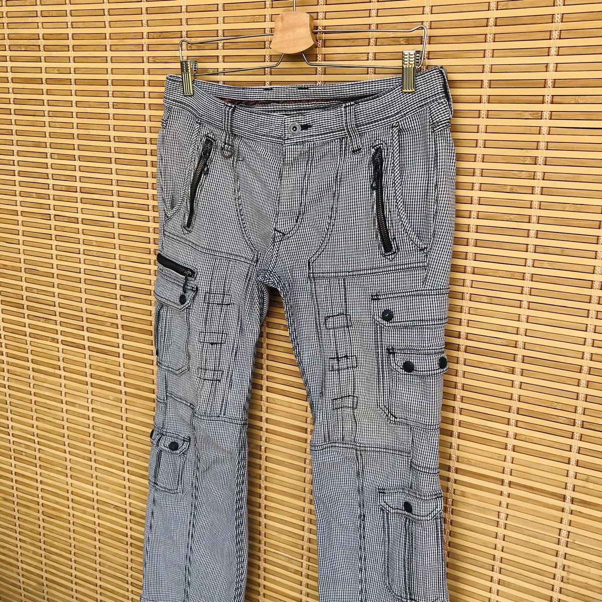 14th Addiction × Le Grande Bleu (L.G.B.) × PPFM Nicole club for men multipocket cargo pant low rise Size US 29 - 5 Thumbnail