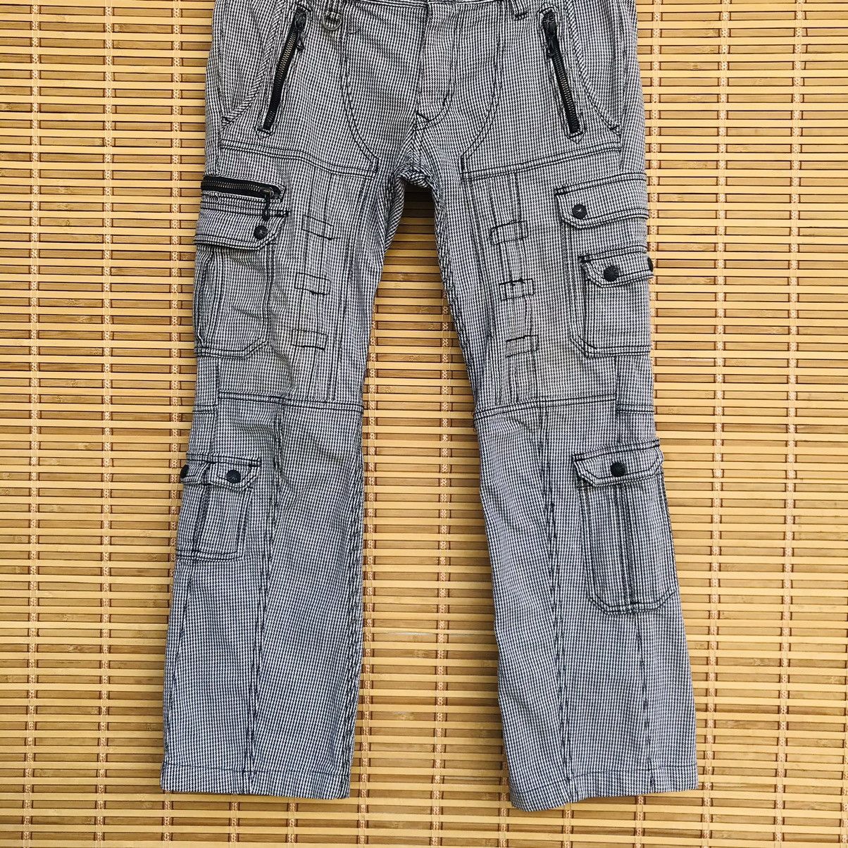 14th Addiction × Le Grande Bleu (L.G.B.) × PPFM Nicole club for men multipocket cargo pant low rise Size US 29 - 3 Thumbnail