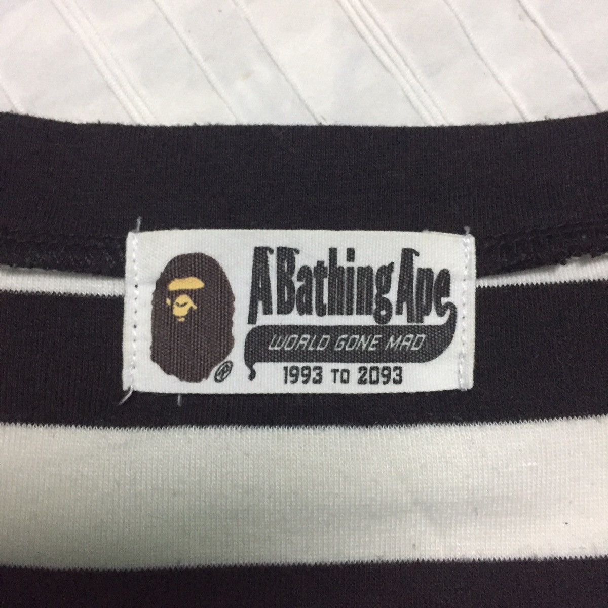 Bape 1st Camo Striped Pocket Tee Size ONE SIZE - 14 Thumbnail