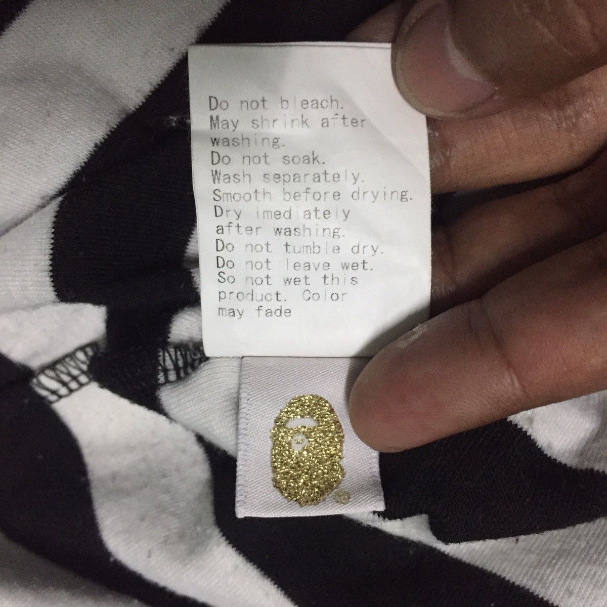 Bape 1st Camo Striped Pocket Tee Size ONE SIZE - 18 Thumbnail