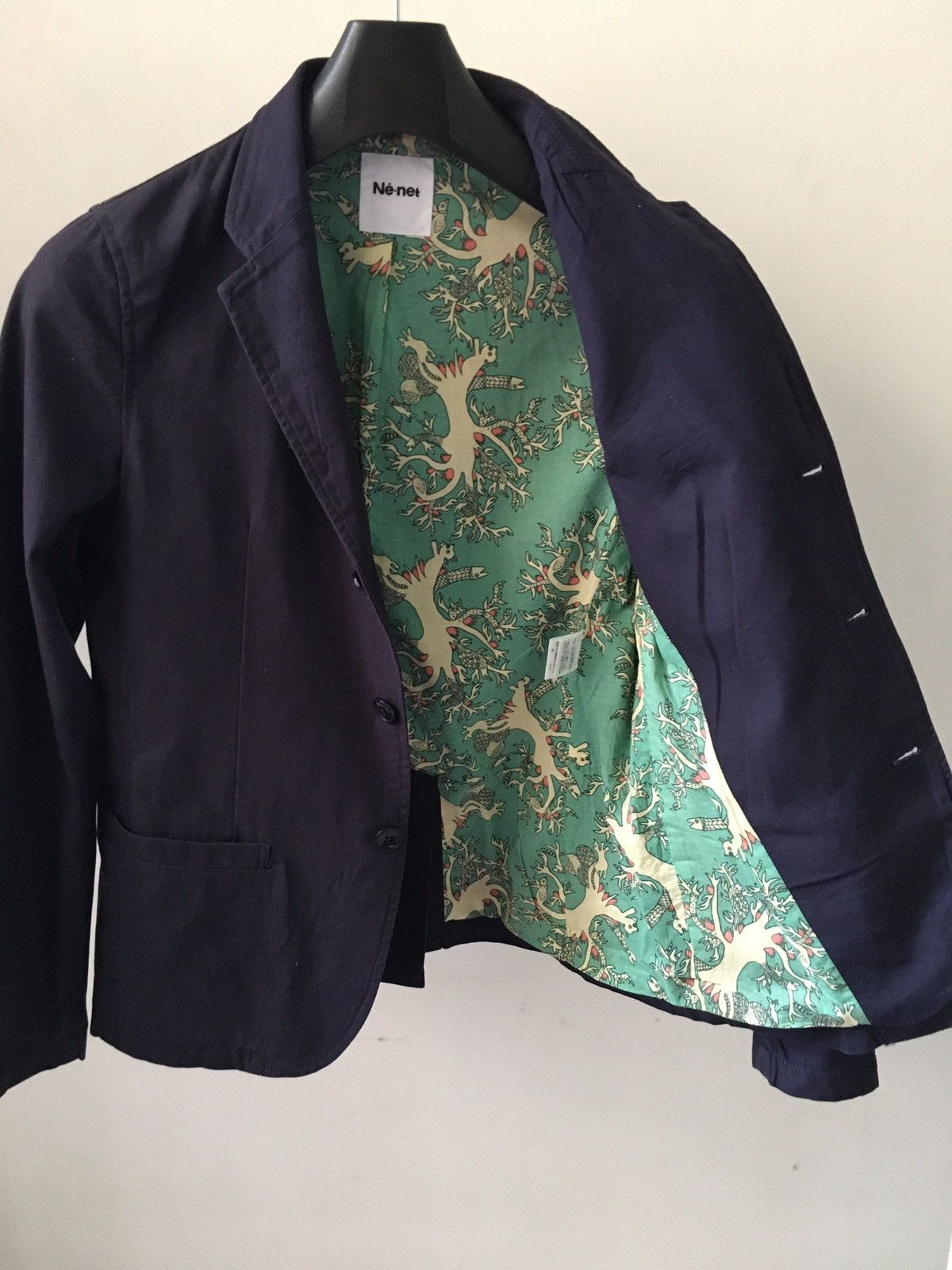 Ne-Net Dark blue coat Size US M / EU 48-50 / 2 - 5 Thumbnail