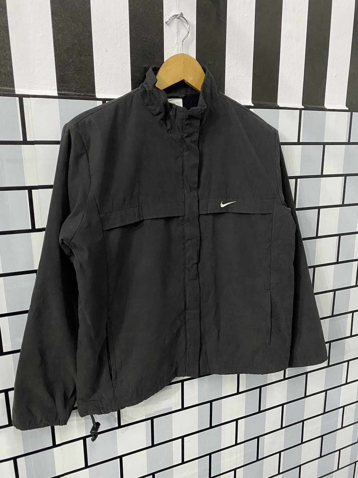 Nike Nike Swoosh Small Logo Zipper Light Jacket Size US S / EU 44-46 / 1 - 4 Thumbnail