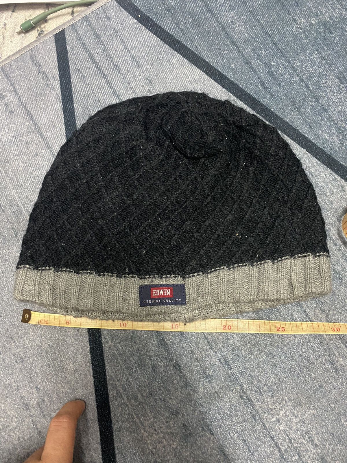 Edwin Edwin Knitwear Big Size Beanie Hat Size ONE SIZE - 7 Thumbnail