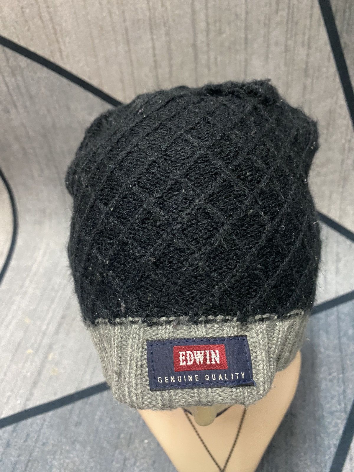 Edwin Edwin Knitwear Big Size Beanie Hat Size ONE SIZE - 2 Thumbnail