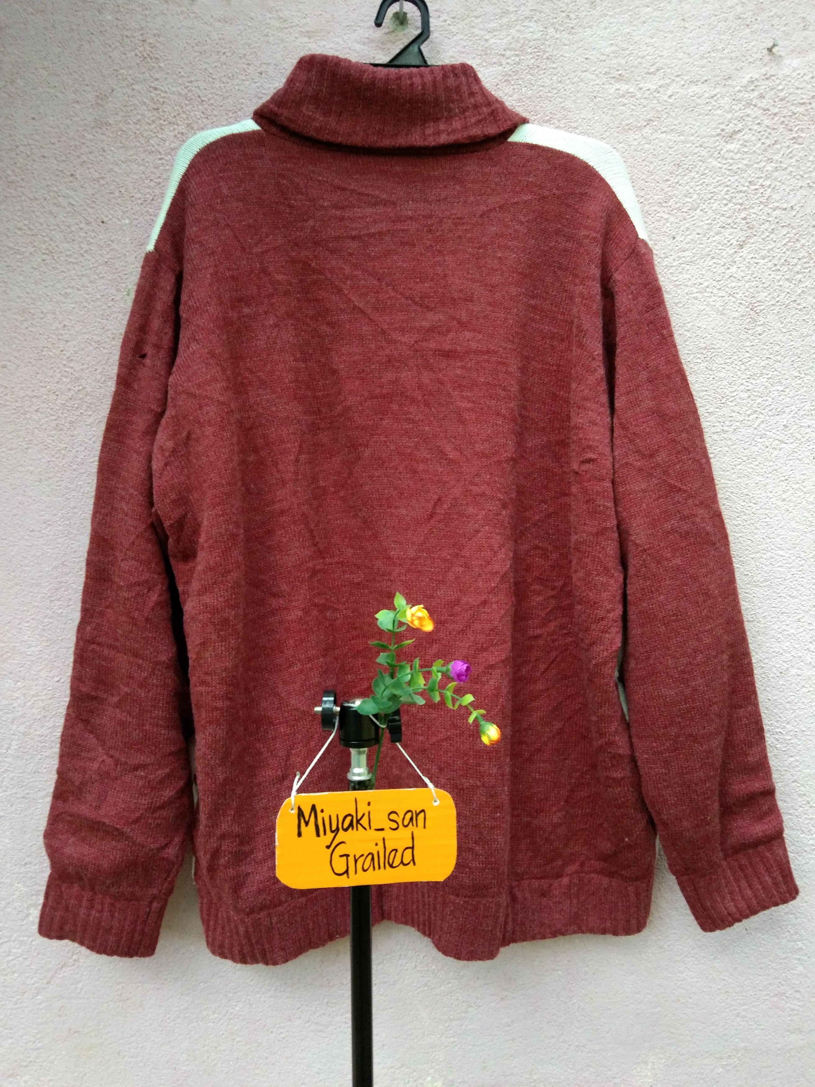 Aran Isles Knitwear × Homespun Knitwear × Kansai Yamamoto Kansai Yamamoto Knit Jacket Size US XXL / EU 58 / 5 - 11 Thumbnail
