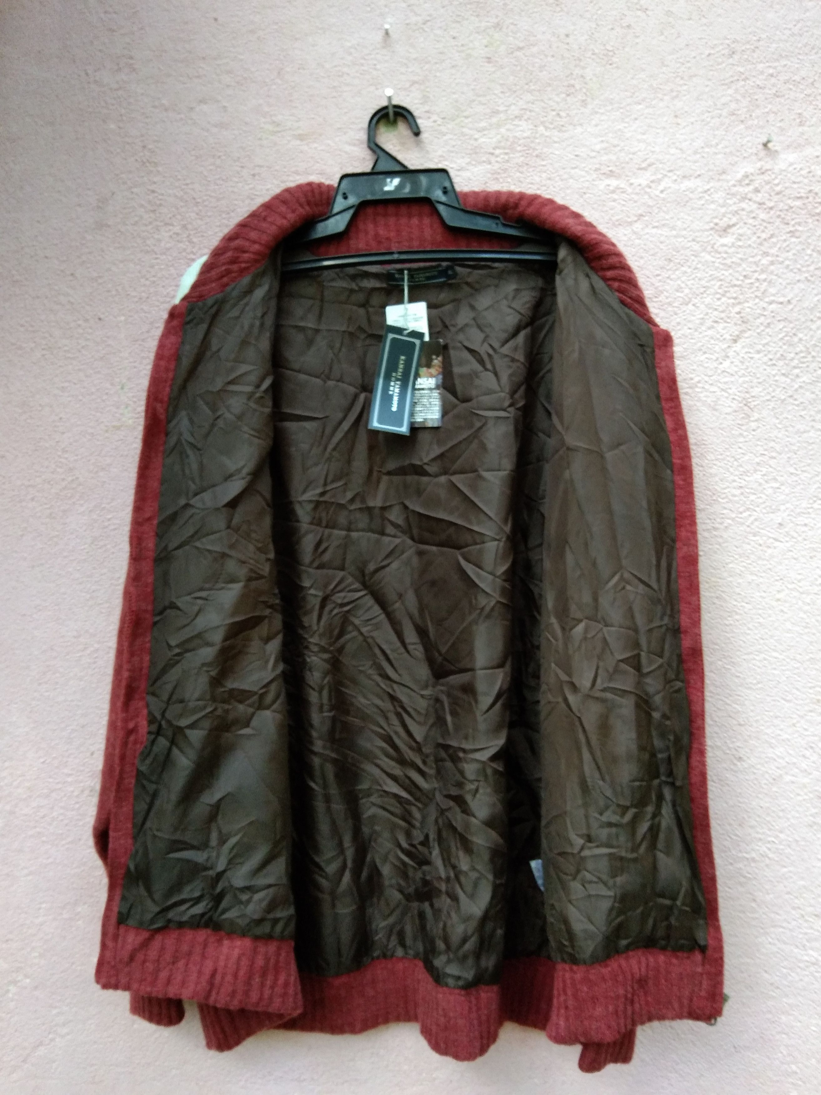 Aran Isles Knitwear × Homespun Knitwear × Kansai Yamamoto Kansai Yamamoto Knit Jacket Size US XXL / EU 58 / 5 - 5 Thumbnail