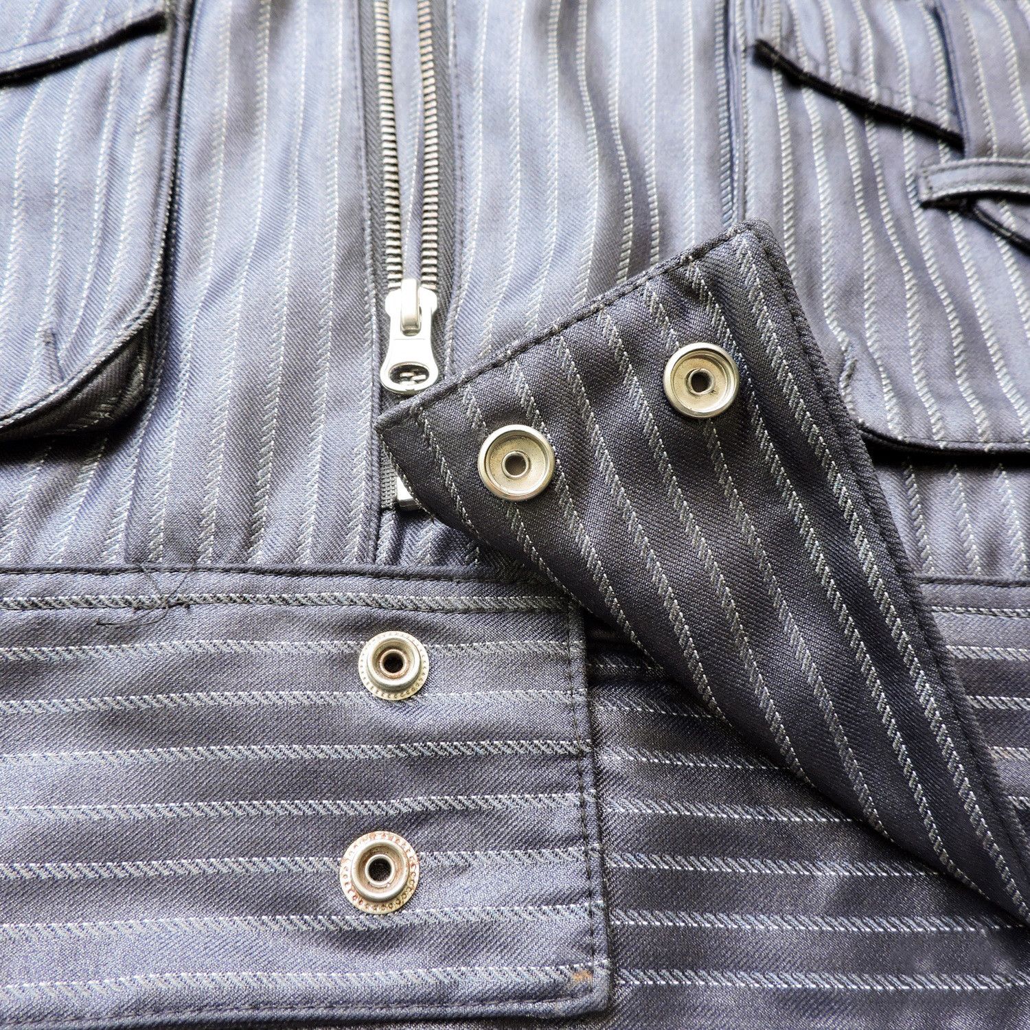 April 77 APRIL 77 STRIPES WABASH COATED JACKET Size US M / EU 48-50 / 2 - 9 Thumbnail