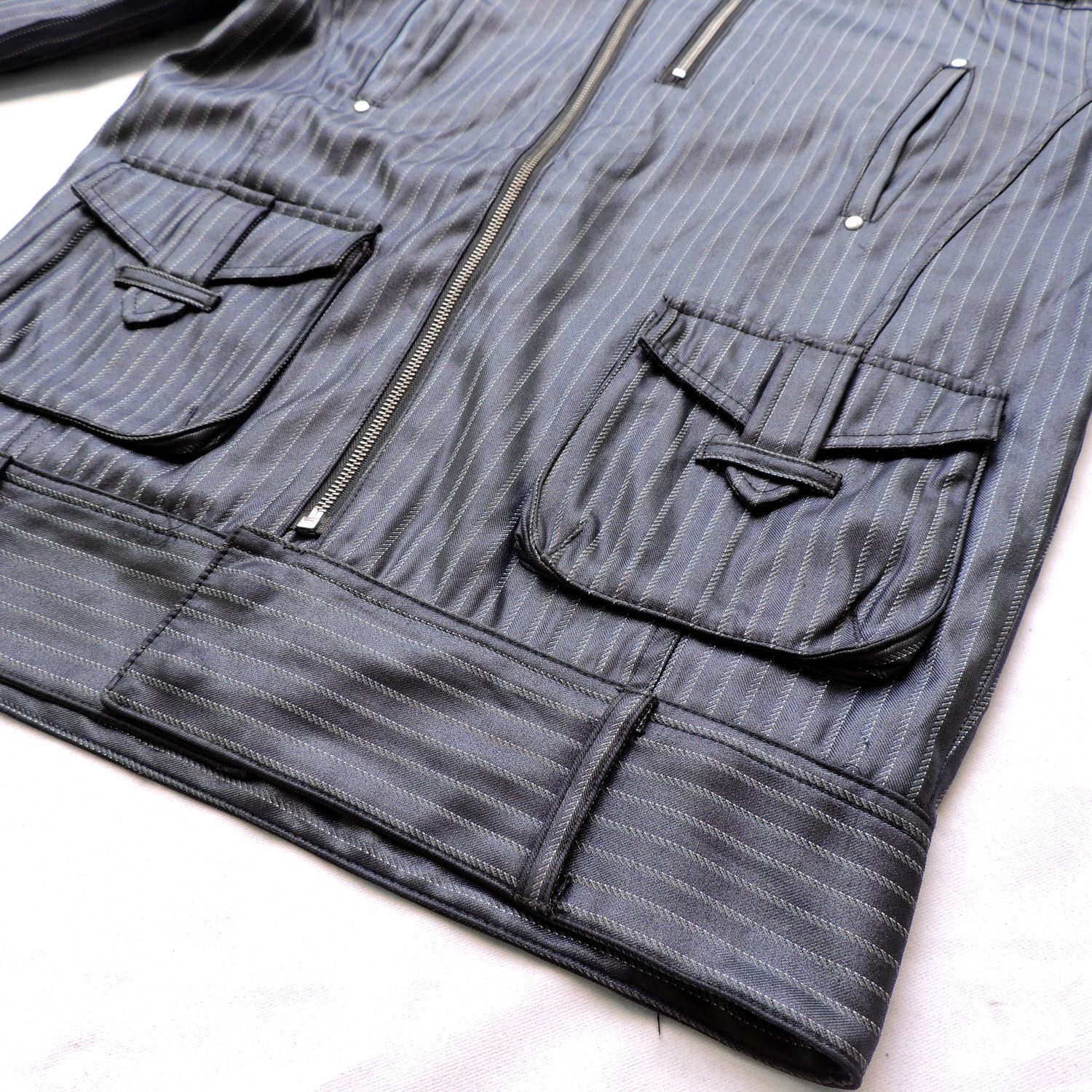 April 77 APRIL 77 STRIPES WABASH COATED JACKET Size US M / EU 48-50 / 2 - 10 Thumbnail