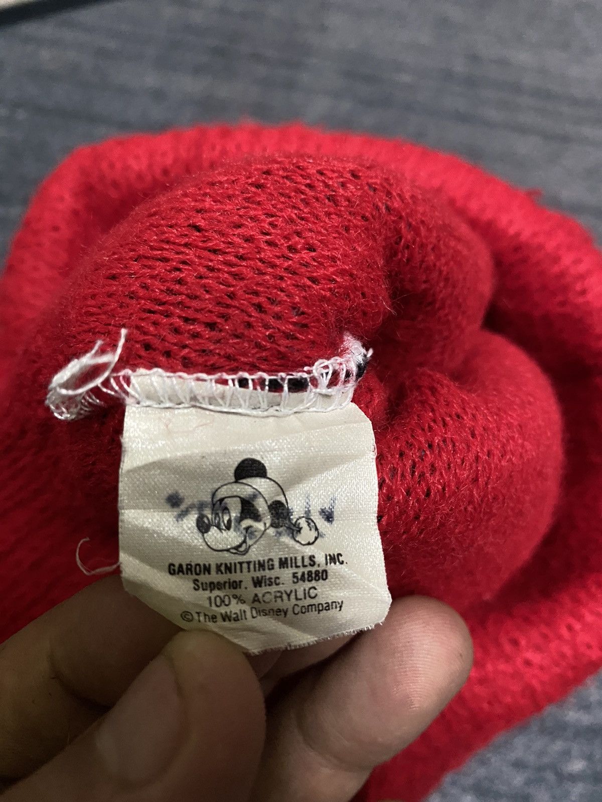 Japanese Brand × Mickey Mouse Mickey Mouse Bunny Ear Horn Design Beanie Size ONE SIZE - 8 Thumbnail