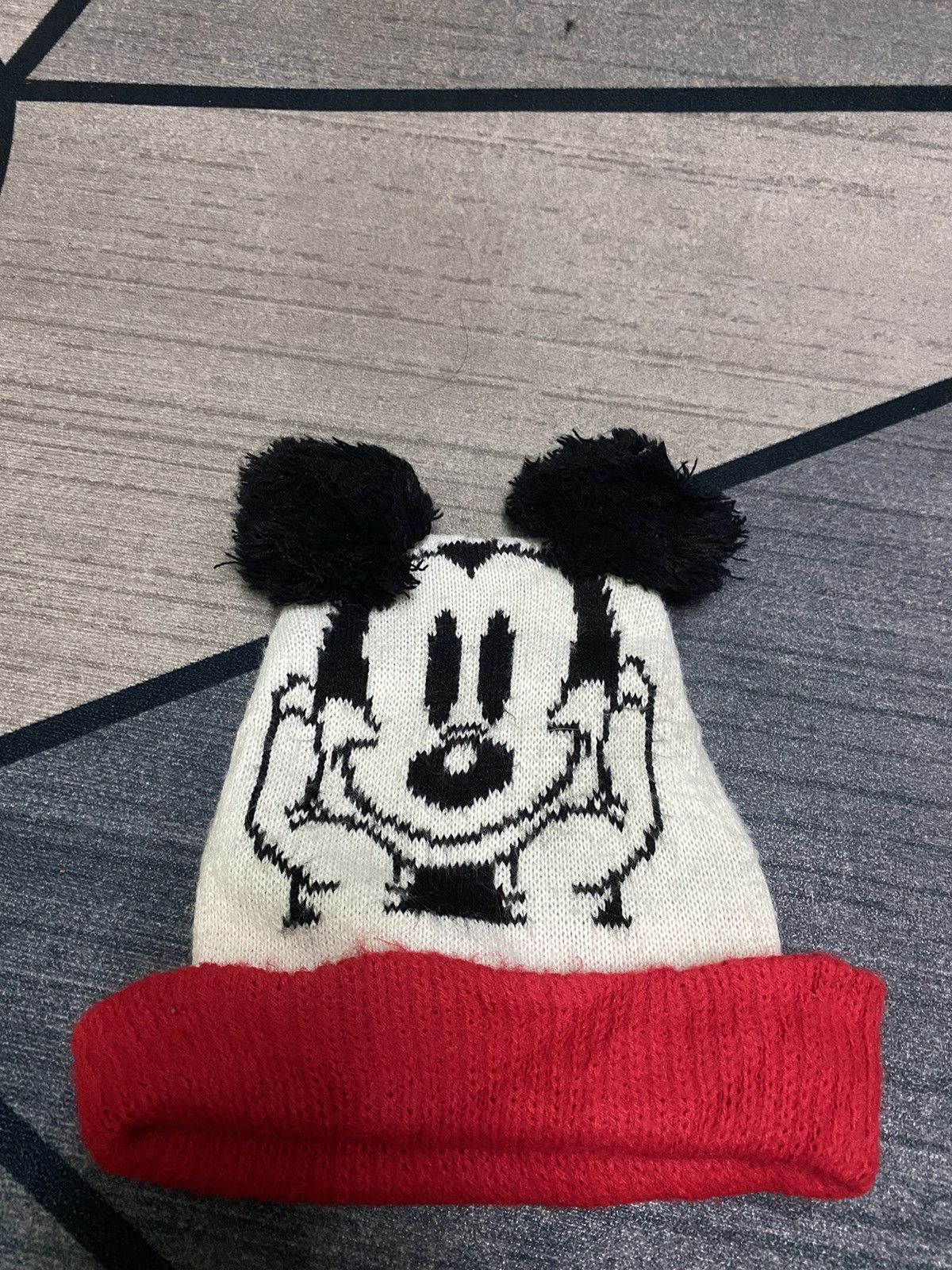 Japanese Brand × Mickey Mouse Mickey Mouse Bunny Ear Horn Design Beanie Size ONE SIZE - 9 Thumbnail