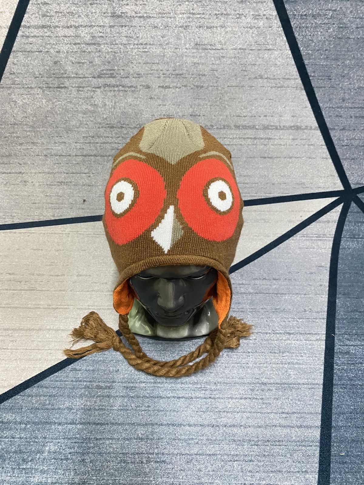 Other Hooter Owl Trapper Ear Horn Beanie Hat Size ONE SIZE - 1 Thumbnail