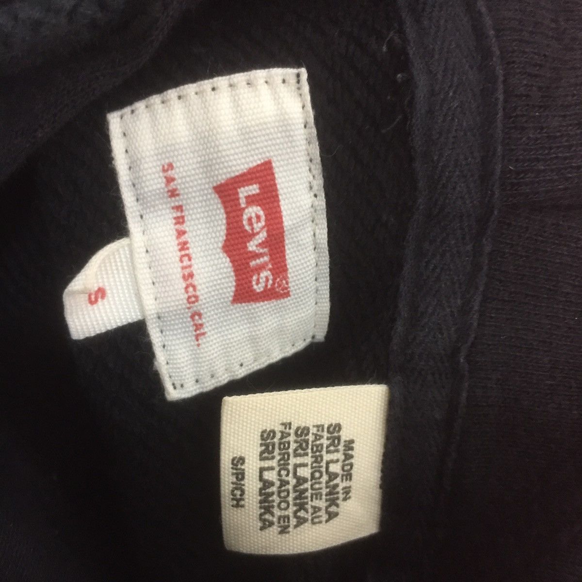 Levi's × Levi's Vintage Clothing × Vintage Vintage Levis Hoodie Sweatshirt Big Logo Spellout Sportwear Size US M / EU 48-50 / 2 - 4 Thumbnail