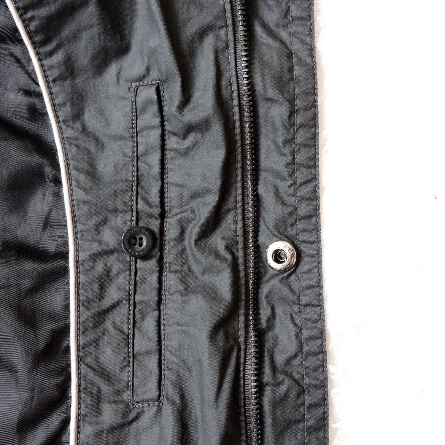 Guess GUESS COATED MOTORCYCLE JACKET Size US M / EU 48-50 / 2 - 7 Thumbnail