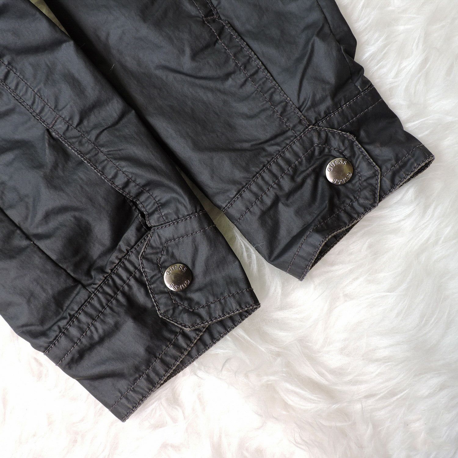 Guess GUESS COATED MOTORCYCLE JACKET Size US M / EU 48-50 / 2 - 8 Thumbnail