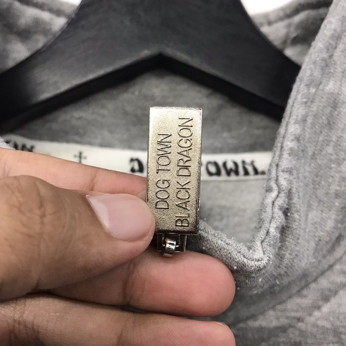 Dogtown × Japanese Brand Rare!! DogTown Spellout Embroidery Zipper Sweter Size US L / EU 52-54 / 3 - 8 Thumbnail