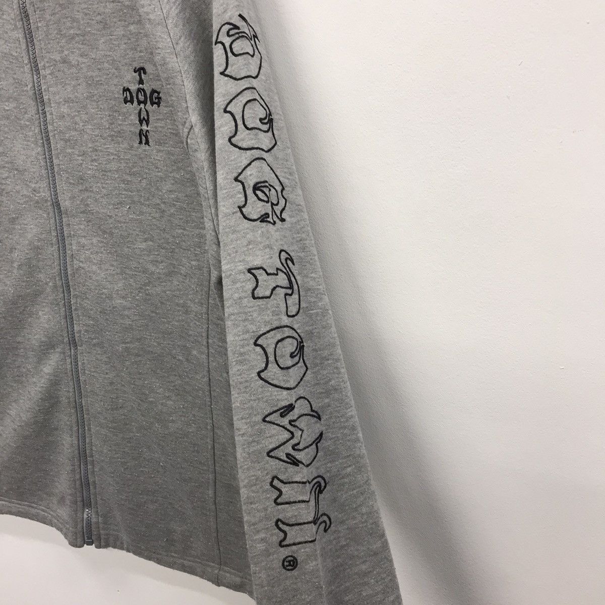 Dogtown × Japanese Brand Rare!! DogTown Spellout Embroidery Zipper Sweter Size US L / EU 52-54 / 3 - 10 Thumbnail