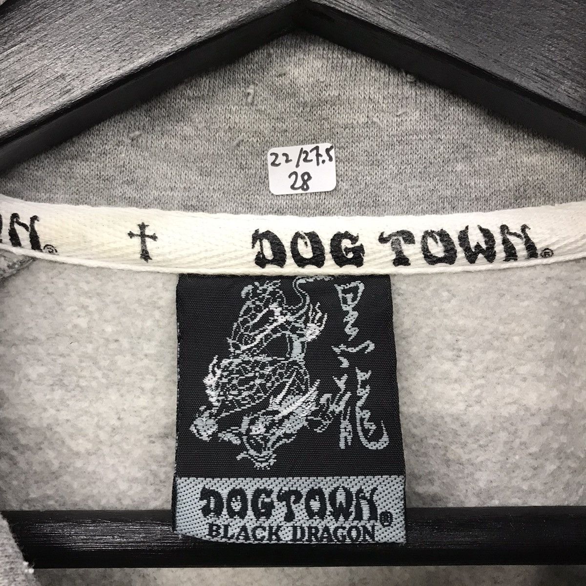 Dogtown × Japanese Brand Rare!! DogTown Spellout Embroidery Zipper Sweter Size US L / EU 52-54 / 3 - 13 Thumbnail