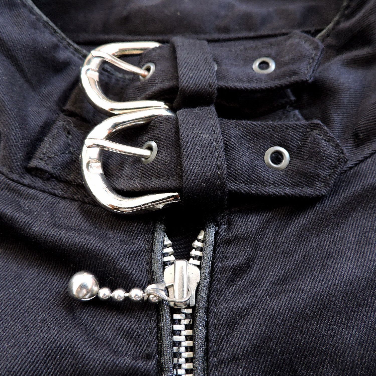 14th Addiction ANTICLASS JAPANESE PUNK GOTHIC BONDAGE BUCKLES JACKET Size US M / EU 48-50 / 2 - 6 Thumbnail