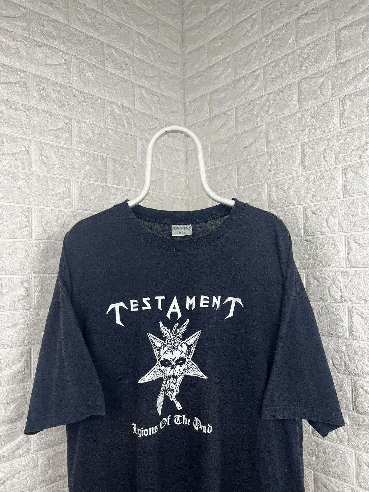Band Tees × Vintage Vintage 90s Testament Legions Of The Dead Tour Tee Size US XL / EU 56 / 4 - 2 Thumbnail