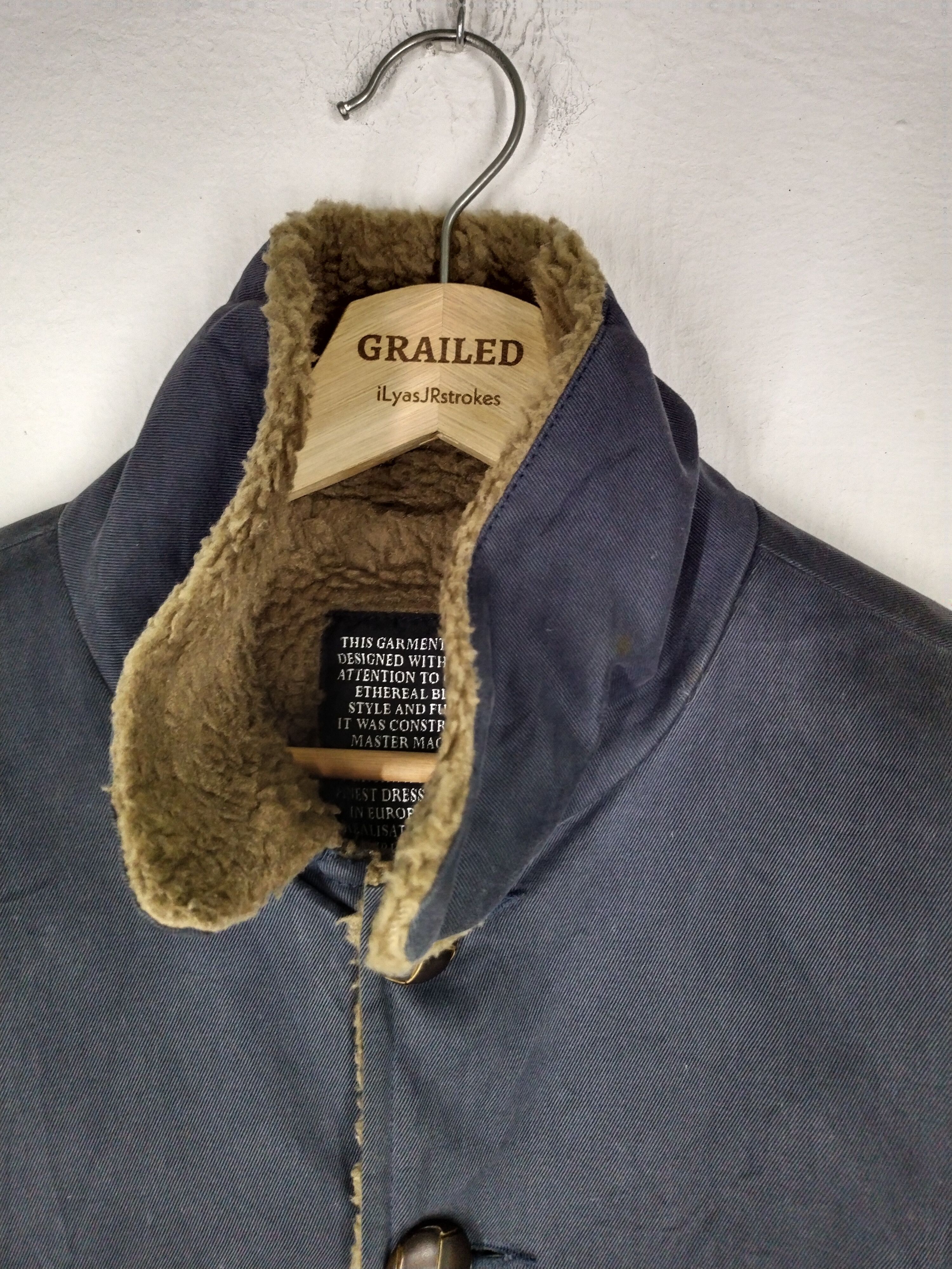 Silas VTG SILAS WORKWEAR WORKER SHEARLING JACKET Size US M / EU 48-50 / 2 - 14 Thumbnail