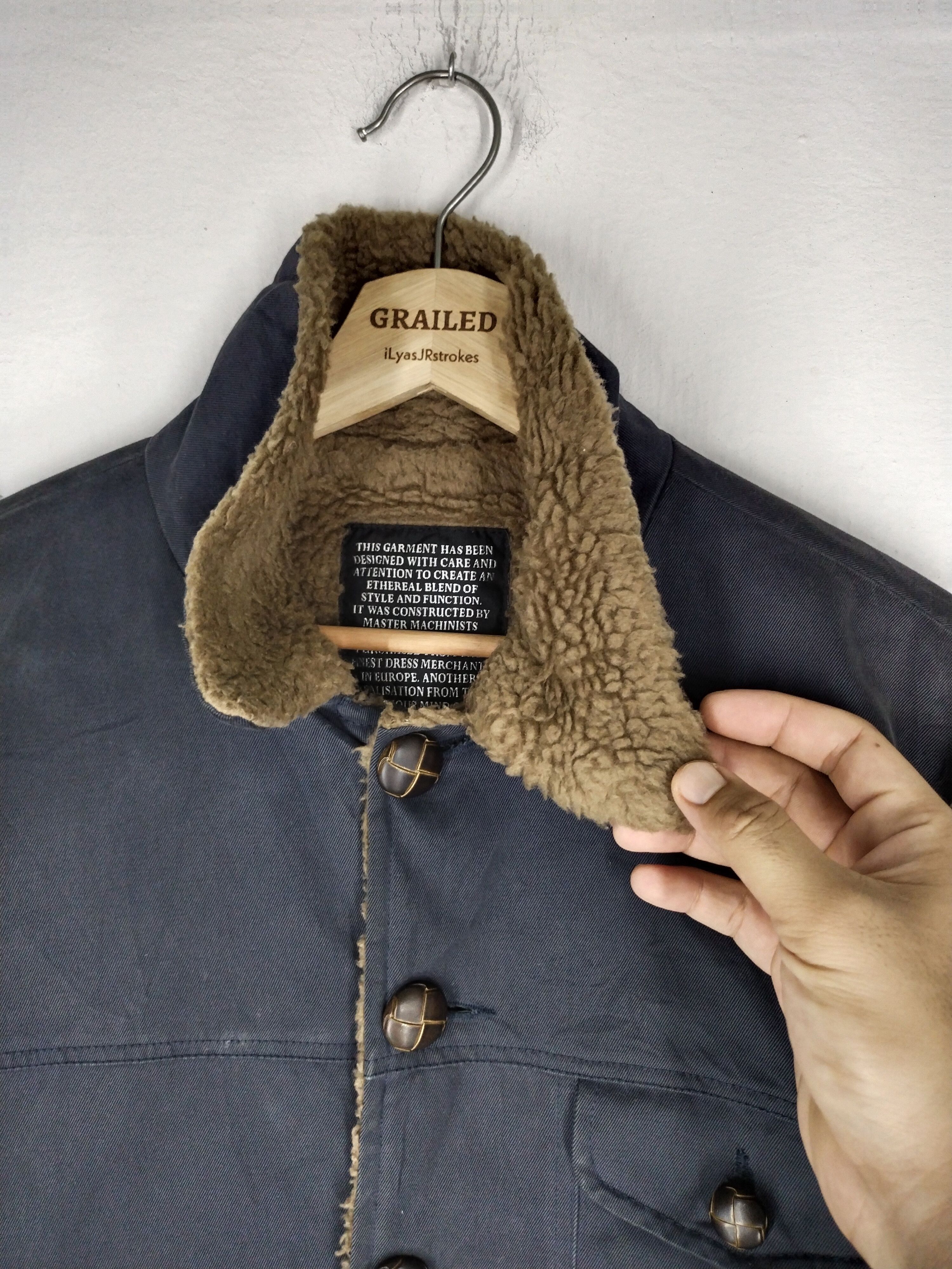 Silas VTG SILAS WORKWEAR WORKER SHEARLING JACKET Size US M / EU 48-50 / 2 - 7 Thumbnail