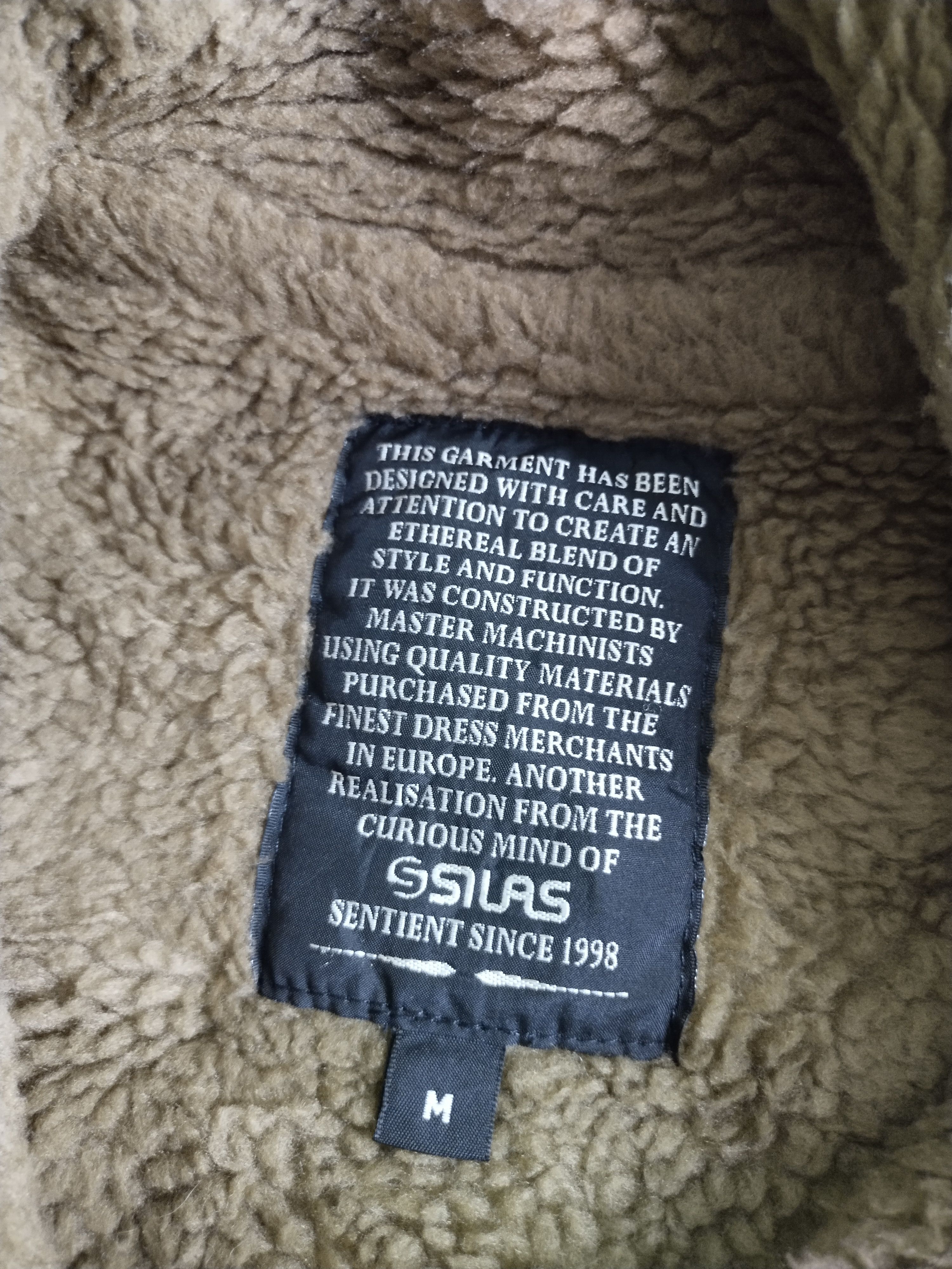 Silas VTG SILAS WORKWEAR WORKER SHEARLING JACKET Size US M / EU 48-50 / 2 - 9 Thumbnail