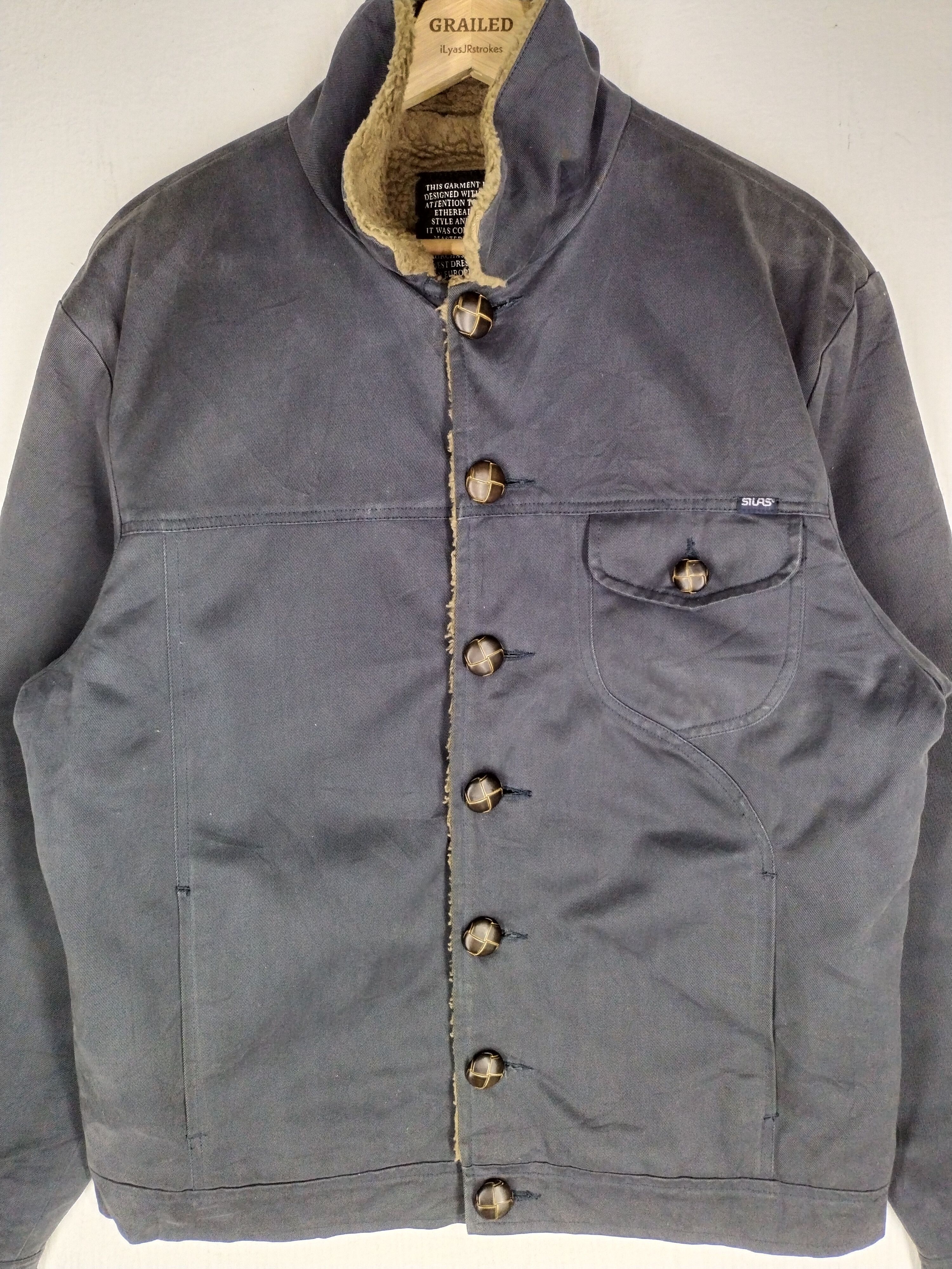 Silas VTG SILAS WORKWEAR WORKER SHEARLING JACKET Size US M / EU 48-50 / 2 - 5 Thumbnail