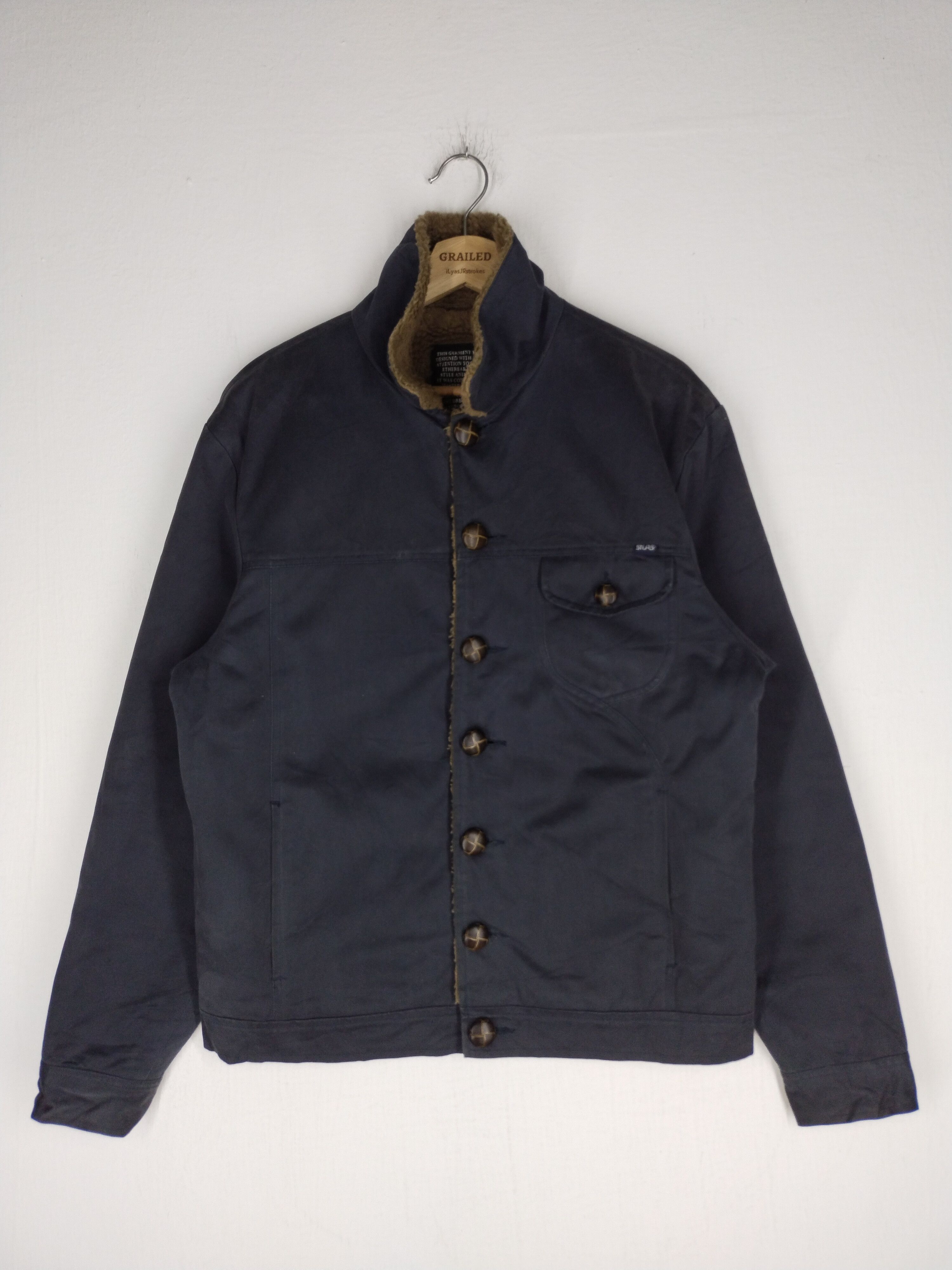 Silas VTG SILAS WORKWEAR WORKER SHEARLING JACKET Size US M / EU 48-50 / 2 - 6 Thumbnail