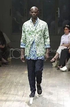 Yohji Yamamoto Crinkled Floral Silk Shirt SS01 Size US M / EU 48-50 / 2 - 7 Thumbnail