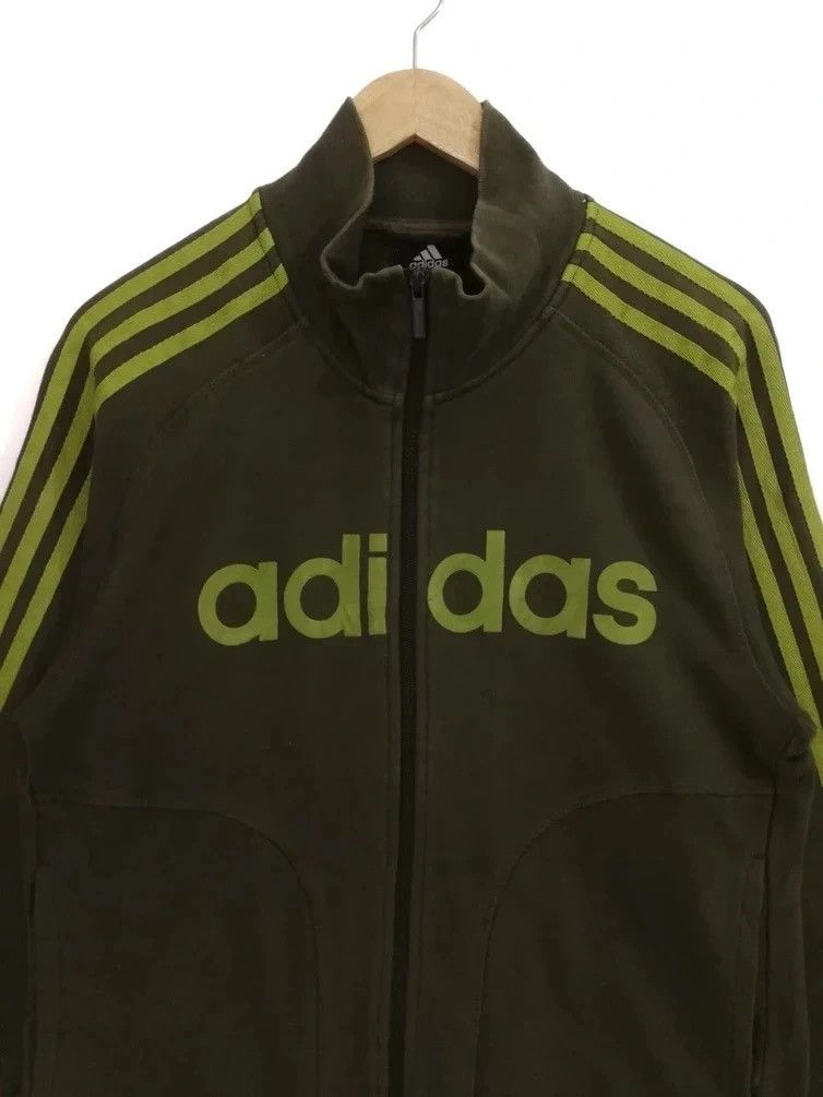 Adidas × Vintage Vintage 90s ADIDAS Spell Out Big Logo Sweater Size US L / EU 52-54 / 3 - 5 Thumbnail
