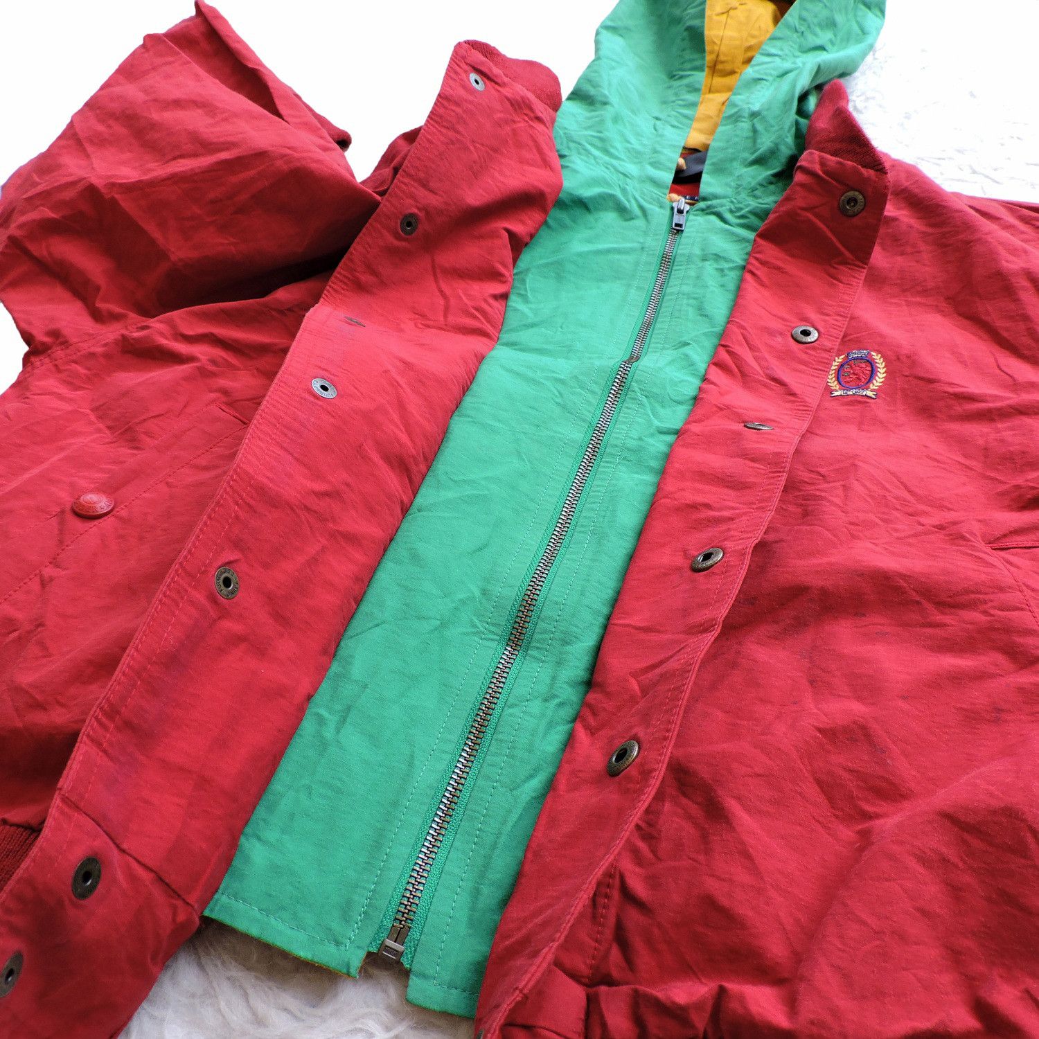 Tommy Hilfiger TOMMY HILFIGER CLASSIC COLOUR BLOCK LIGHTWEIGHT JACKET Size US L / EU 52-54 / 3 - 9 Thumbnail