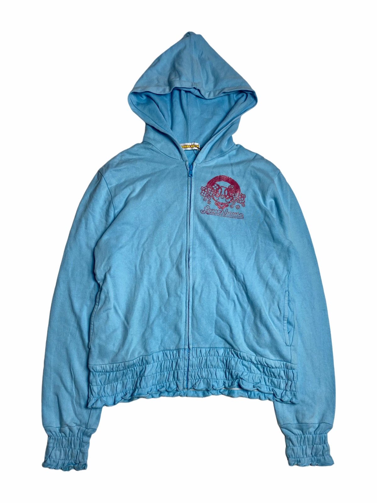 Japanese Brand 1990s Lovers House - Iconic Mascot Zip Hoodie Size US M / EU 48-50 / 2 - 2 Thumbnail