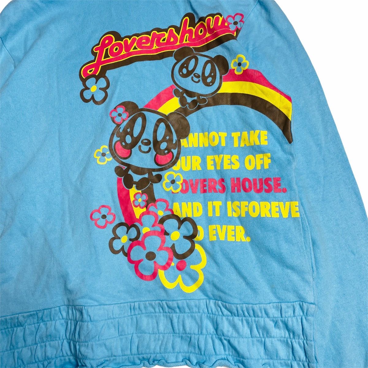 Japanese Brand 1990s Lovers House - Iconic Mascot Zip Hoodie Size US M / EU 48-50 / 2 - 3 Thumbnail