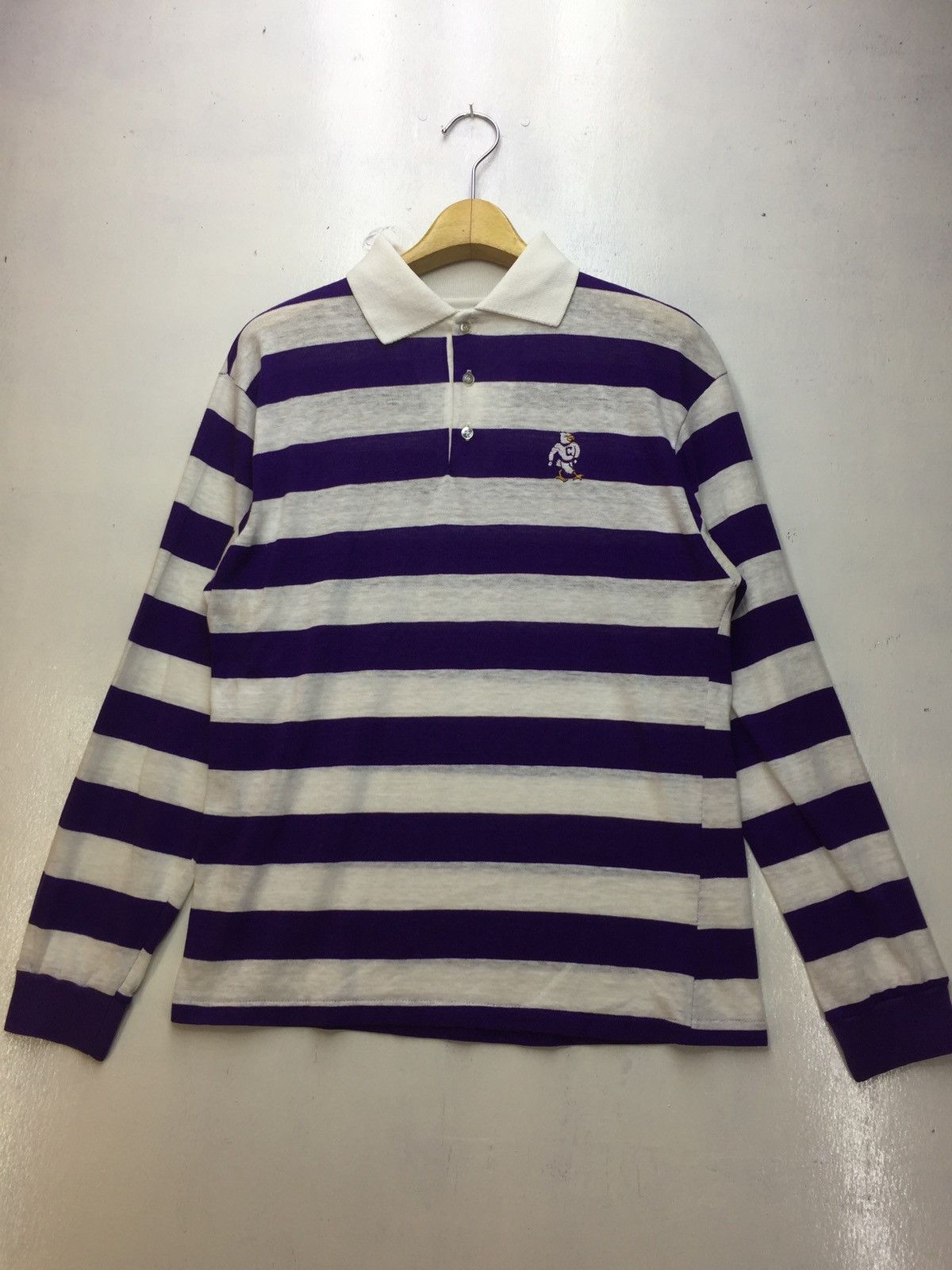 Champion Vintage Champion Cardinal Stripe Polo Shirt Size US L / EU 52-54 / 3 - 1 Thumbnail