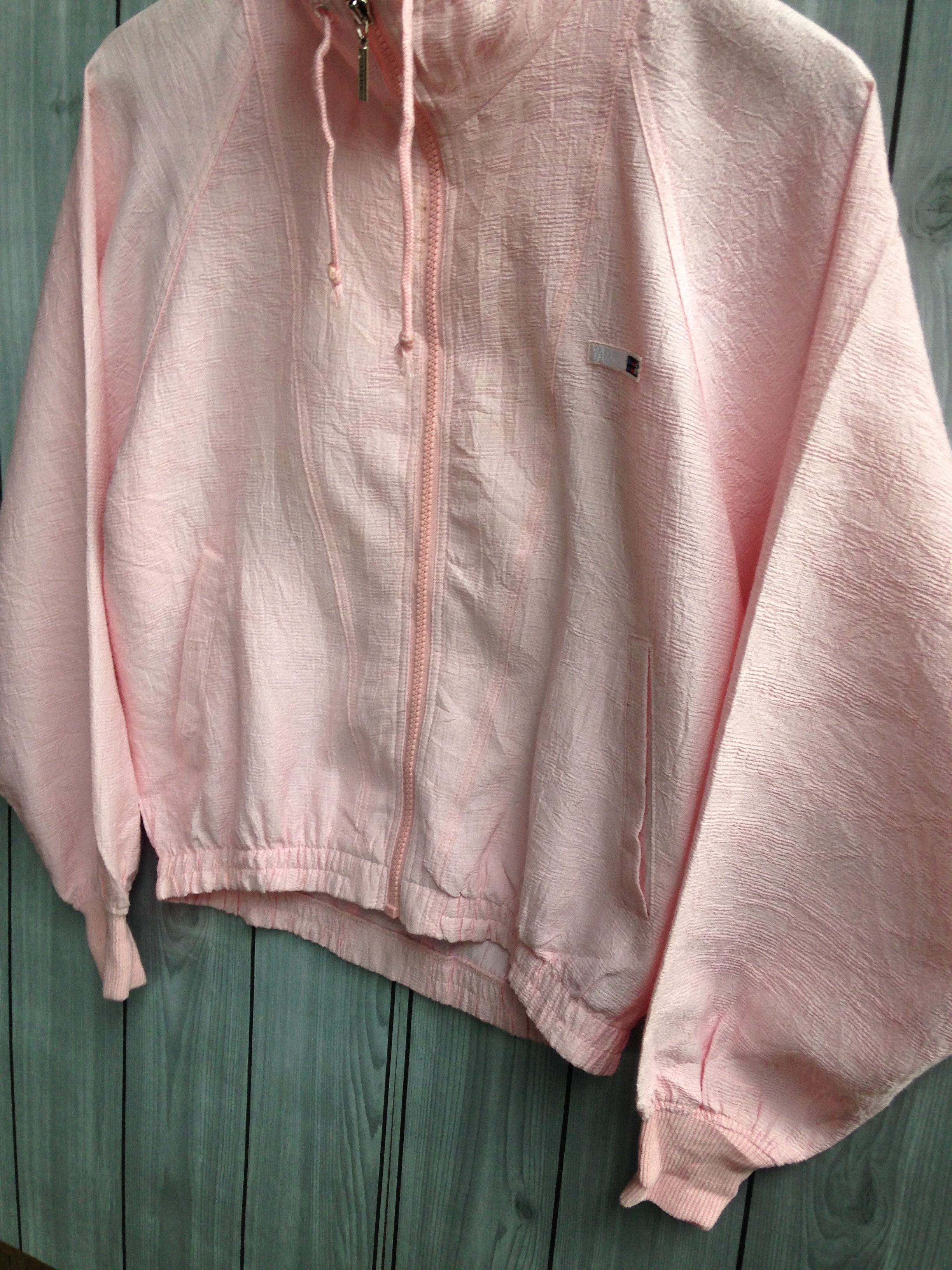Vintage × Yamaha Vintage 90s Yamaha Sport Zipper Pink Jacket Size US M / EU 48-50 / 2 - 4 Thumbnail