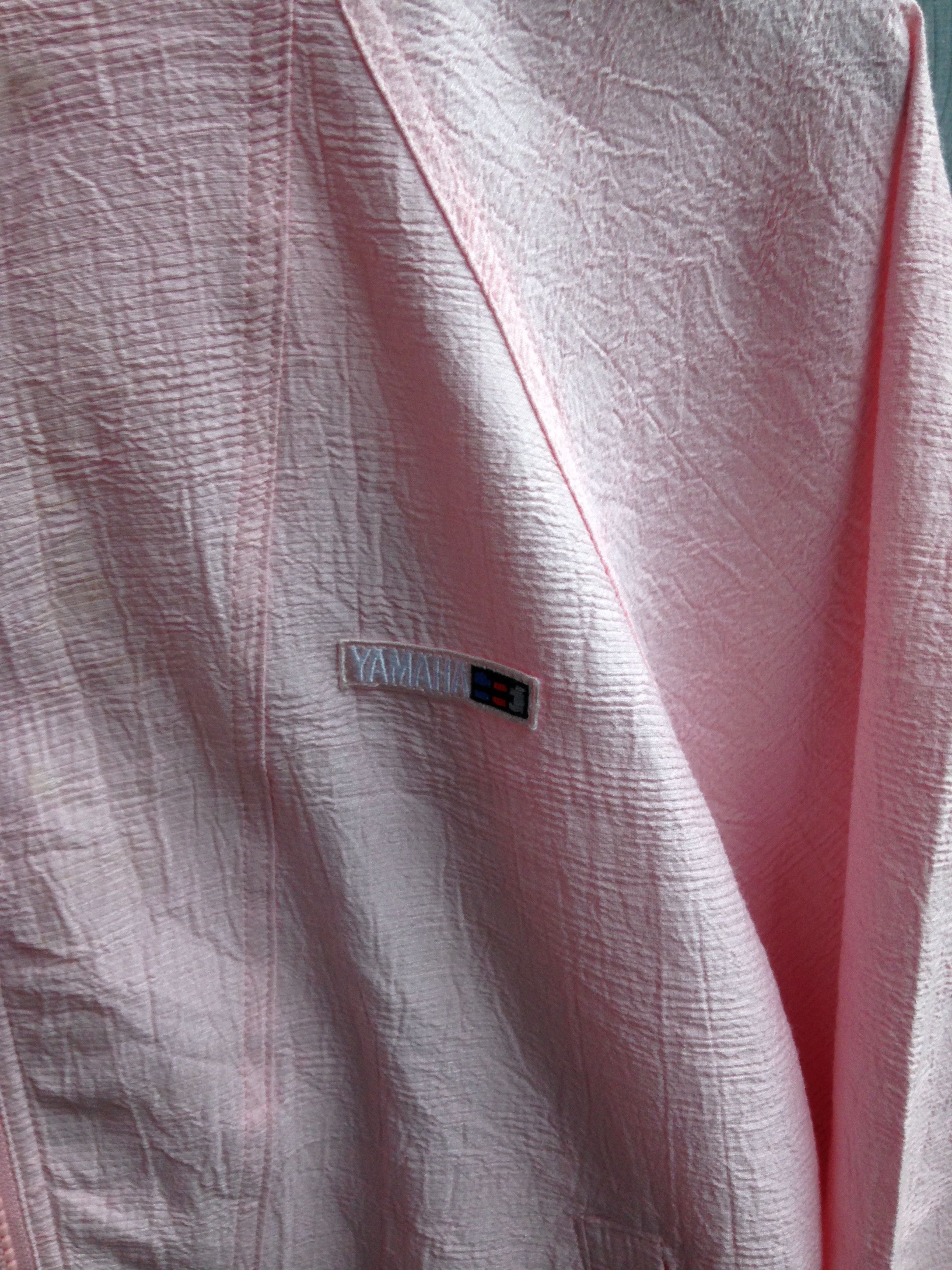 Vintage × Yamaha Vintage 90s Yamaha Sport Zipper Pink Jacket Size US M / EU 48-50 / 2 - 3 Thumbnail