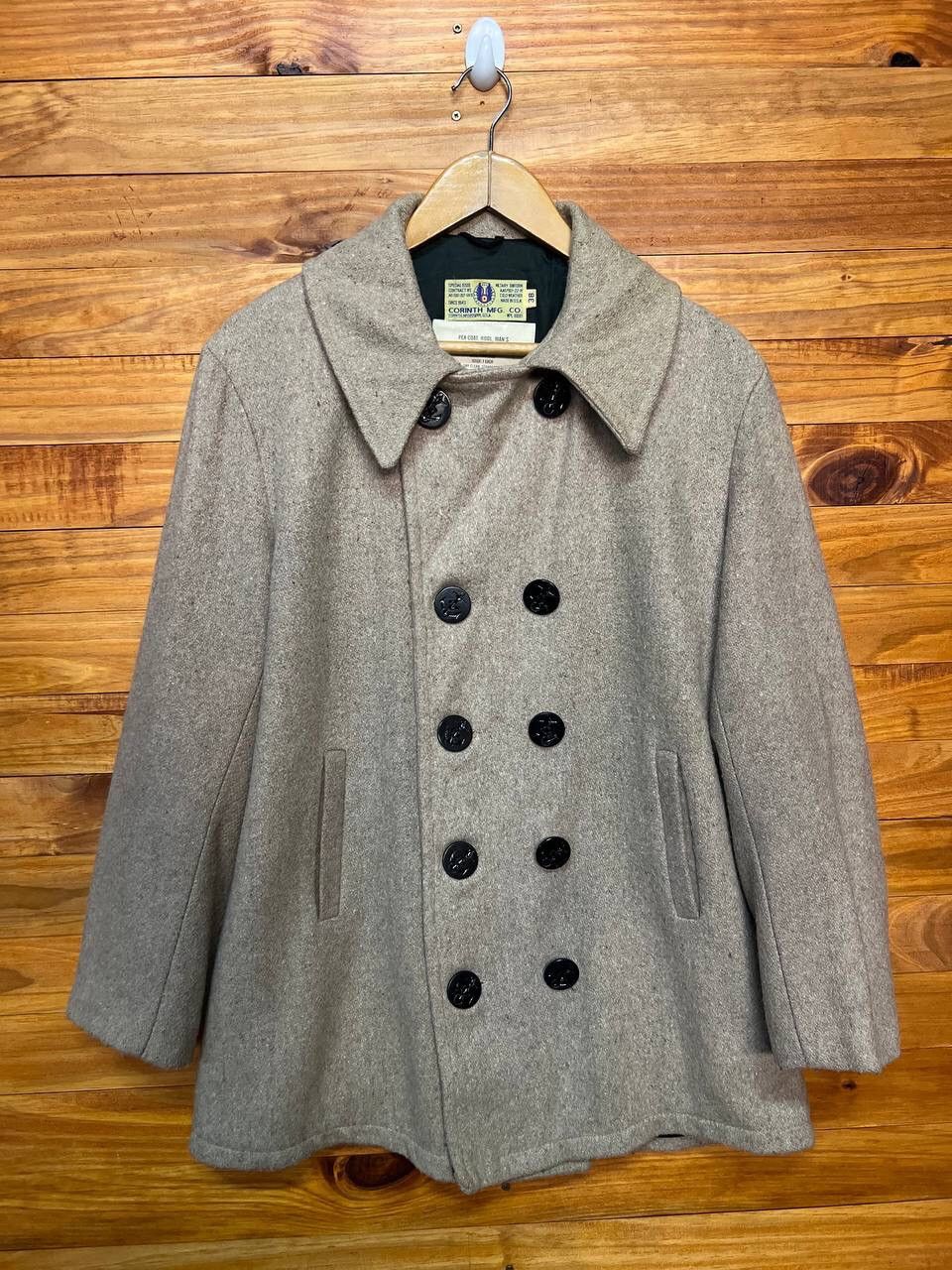 Other CORINTH MFG.CO PEA COAT WOOL MAN’S DOUBLE BREAST Size US M / EU 48-50 / 2 - 7 Thumbnail