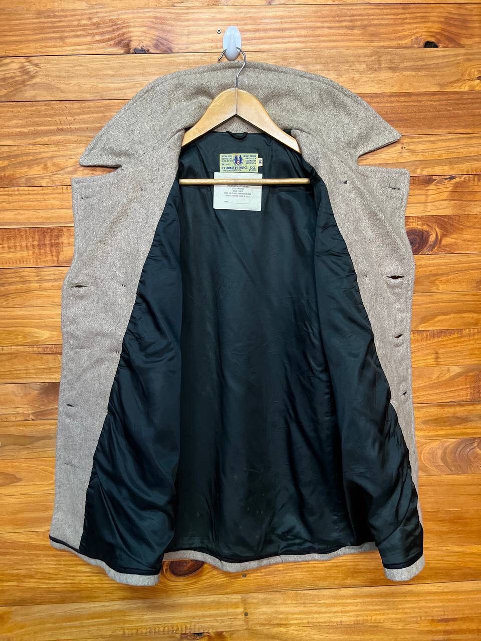 Other CORINTH MFG.CO PEA COAT WOOL MAN’S DOUBLE BREAST Size US M / EU 48-50 / 2 - 10 Thumbnail