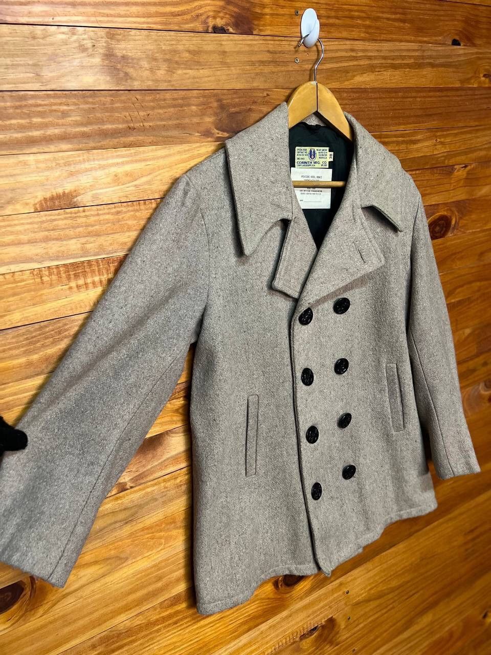 Other CORINTH MFG.CO PEA COAT WOOL MAN’S DOUBLE BREAST Size US M / EU 48-50 / 2 - 4 Thumbnail