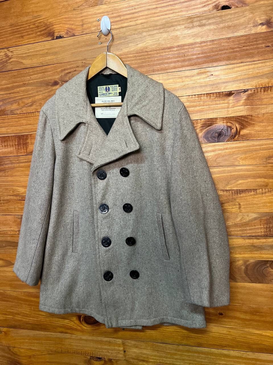 Other CORINTH MFG.CO PEA COAT WOOL MAN’S DOUBLE BREAST Size US M / EU 48-50 / 2 - 3 Thumbnail