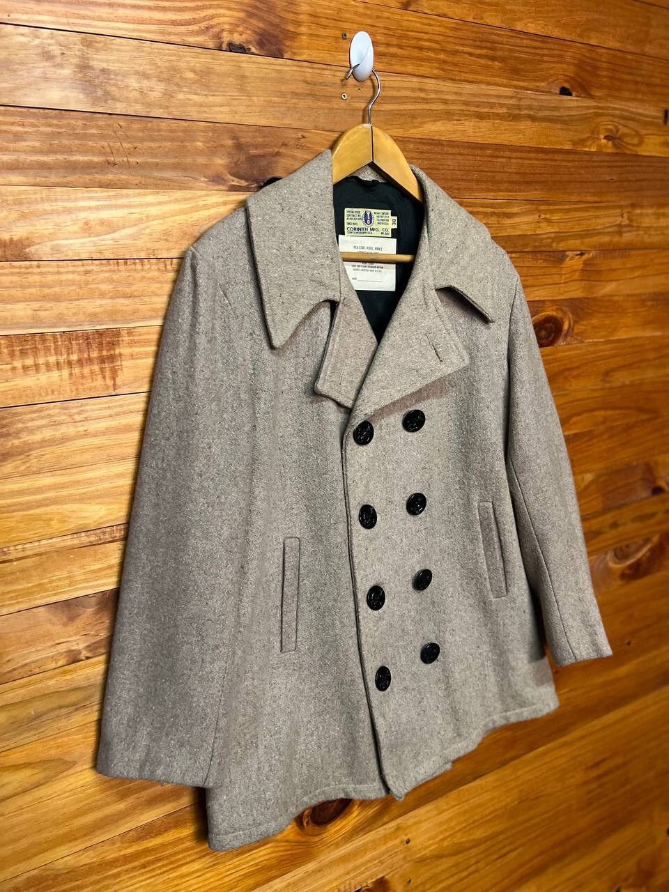Other CORINTH MFG.CO PEA COAT WOOL MAN’S DOUBLE BREAST Size US M / EU 48-50 / 2 - 2 Thumbnail