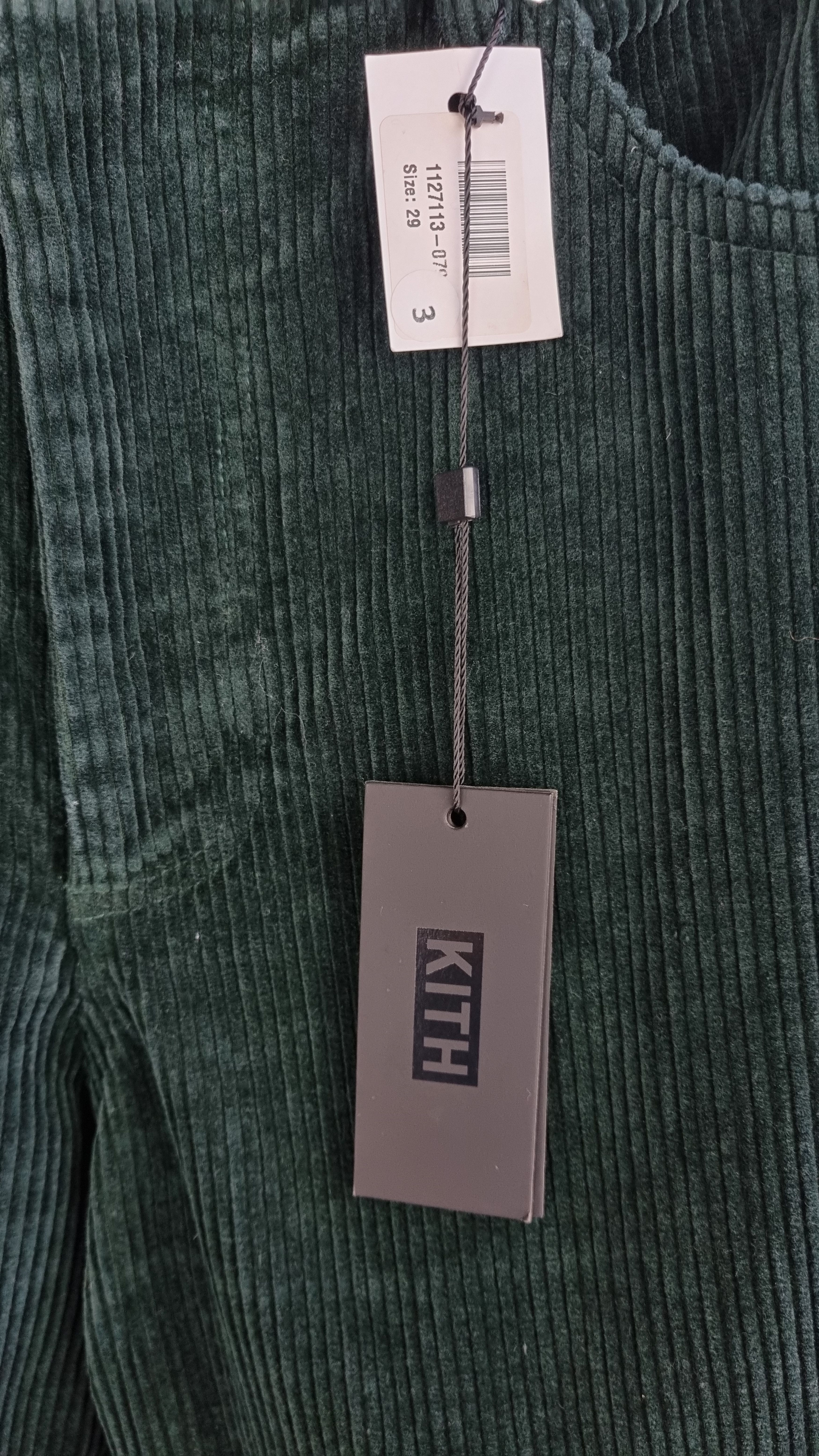 Kith × Ronnie Fieg New KITH Corduroy Pant Forest Green GOLF WANG Style Size US 29 - 11 Thumbnail