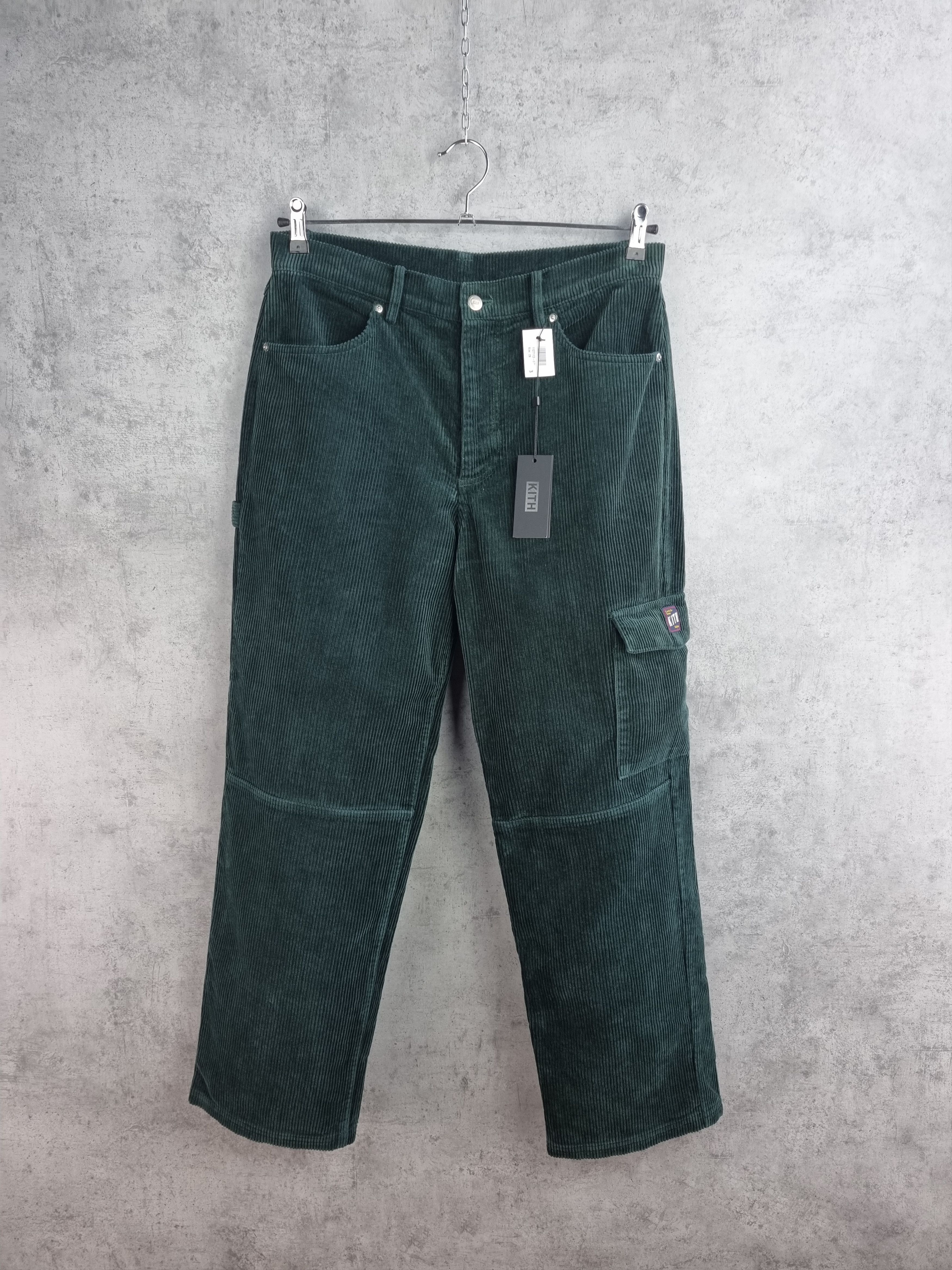 Kith × Ronnie Fieg New KITH Corduroy Pant Forest Green GOLF WANG Style Size US 29 - 3 Thumbnail