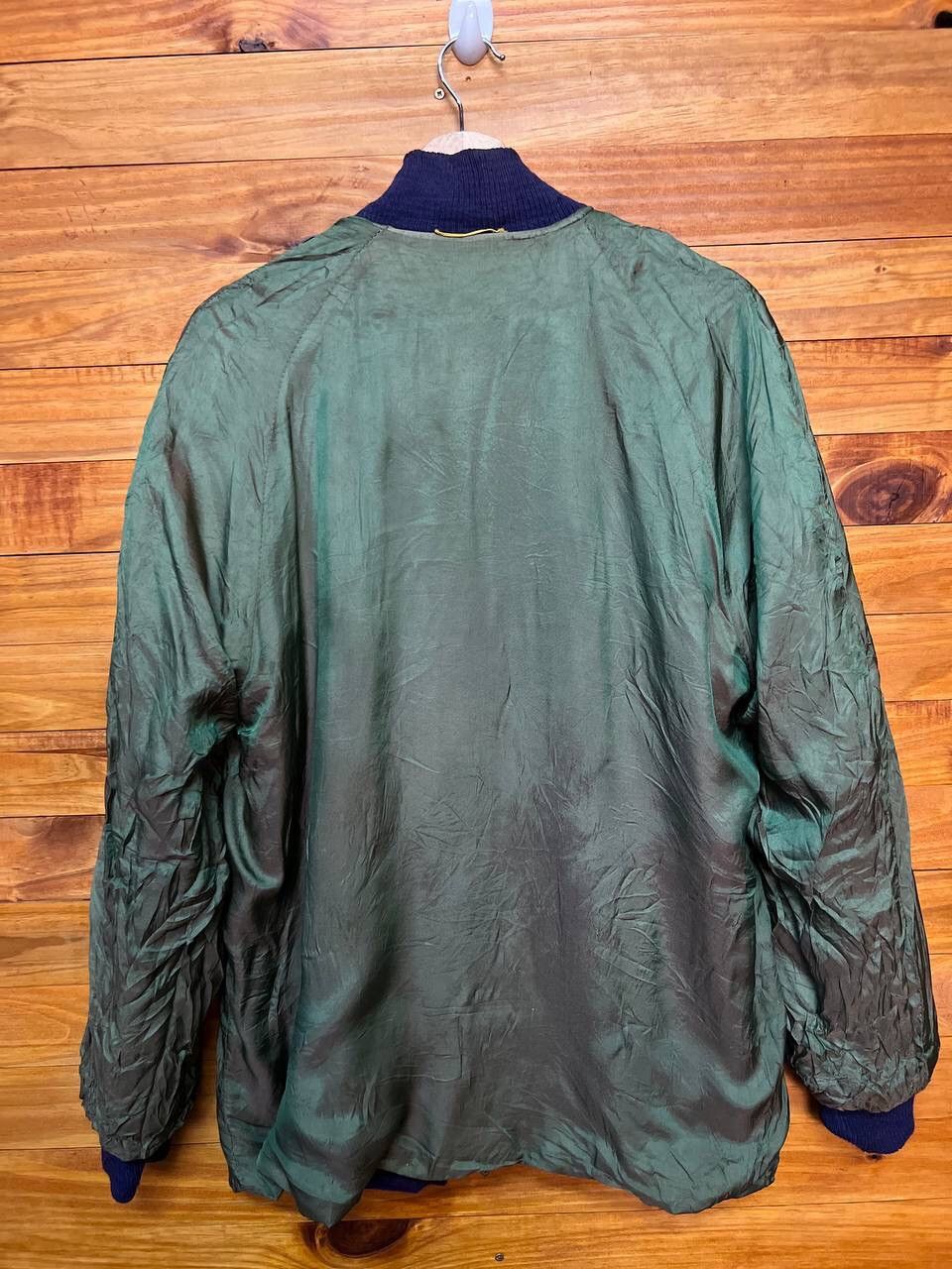 Vintage VINTAGE HUTCHERS EMBROIDERED WOOL VARSITY JACKET Size US M / EU 48-50 / 2 - 13 Thumbnail