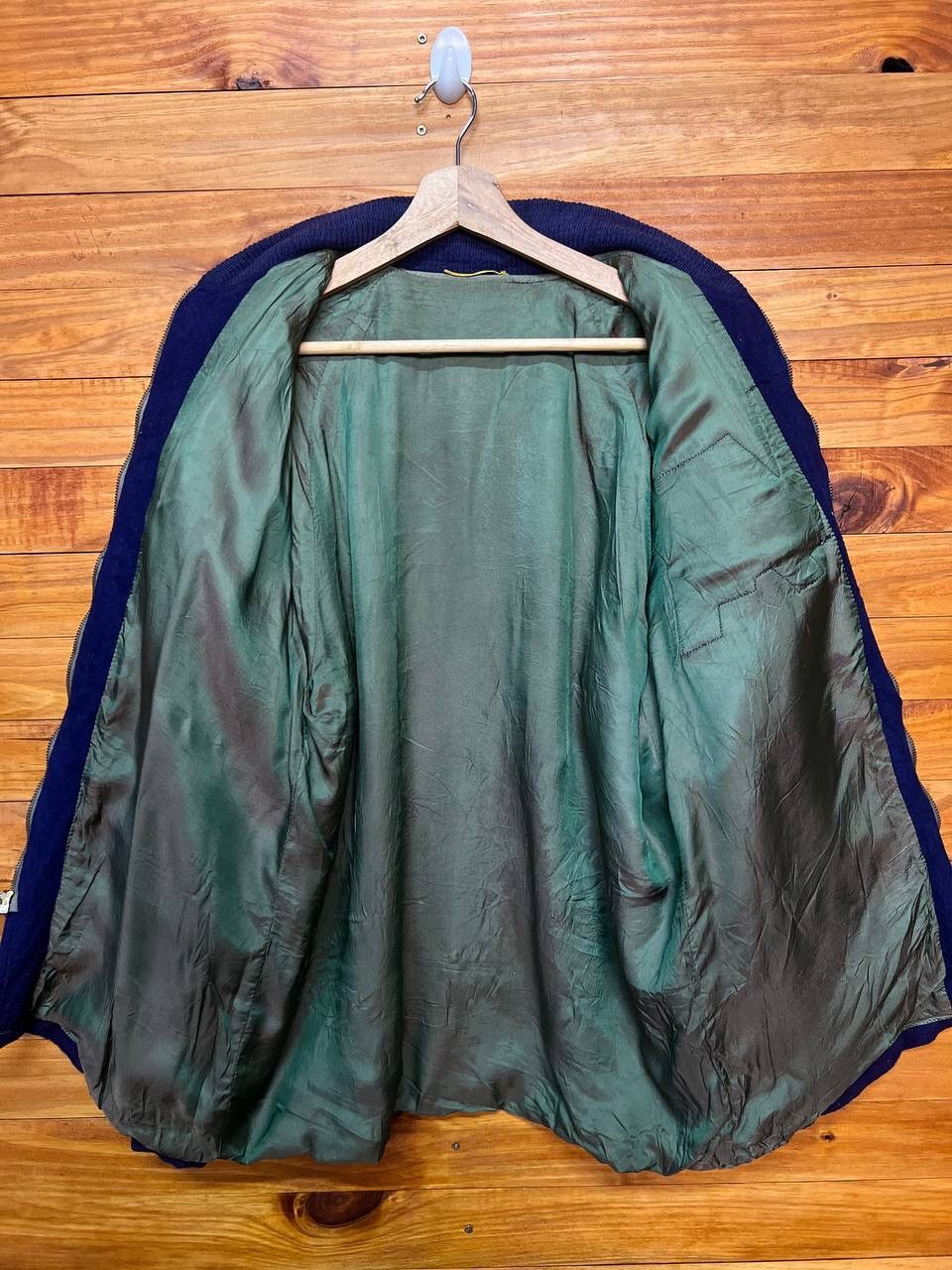 Vintage VINTAGE HUTCHERS EMBROIDERED WOOL VARSITY JACKET Size US M / EU 48-50 / 2 - 11 Thumbnail