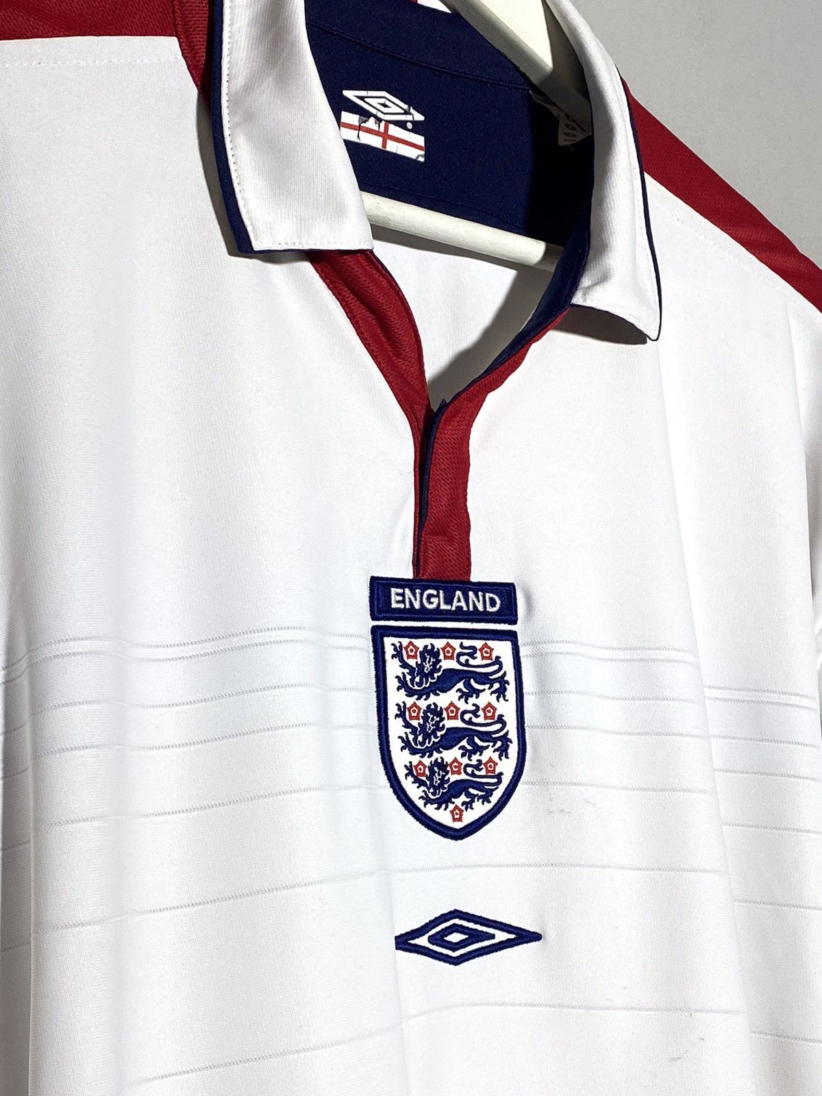Umbro England National Team 2004 Home Umbro Football Shirt Size US XL / EU 56 / 4 - 9 Thumbnail