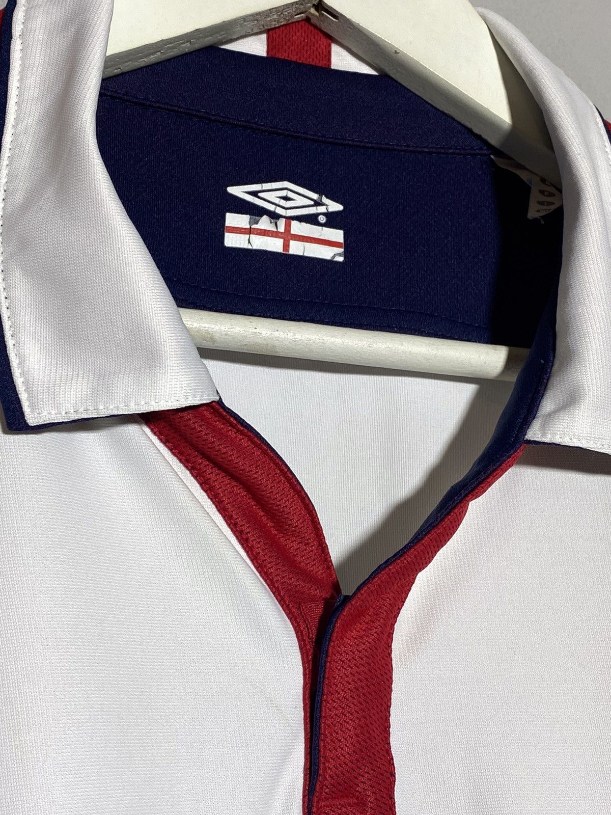 Umbro England National Team 2004 Home Umbro Football Shirt Size US XL / EU 56 / 4 - 12 Thumbnail