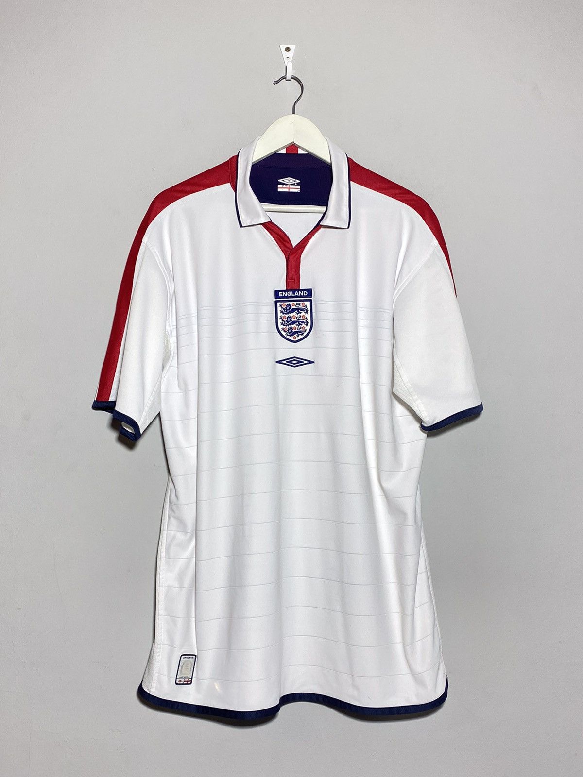Umbro England National Team 2004 Home Umbro Football Shirt Size US XL / EU 56 / 4 - 1 Thumbnail