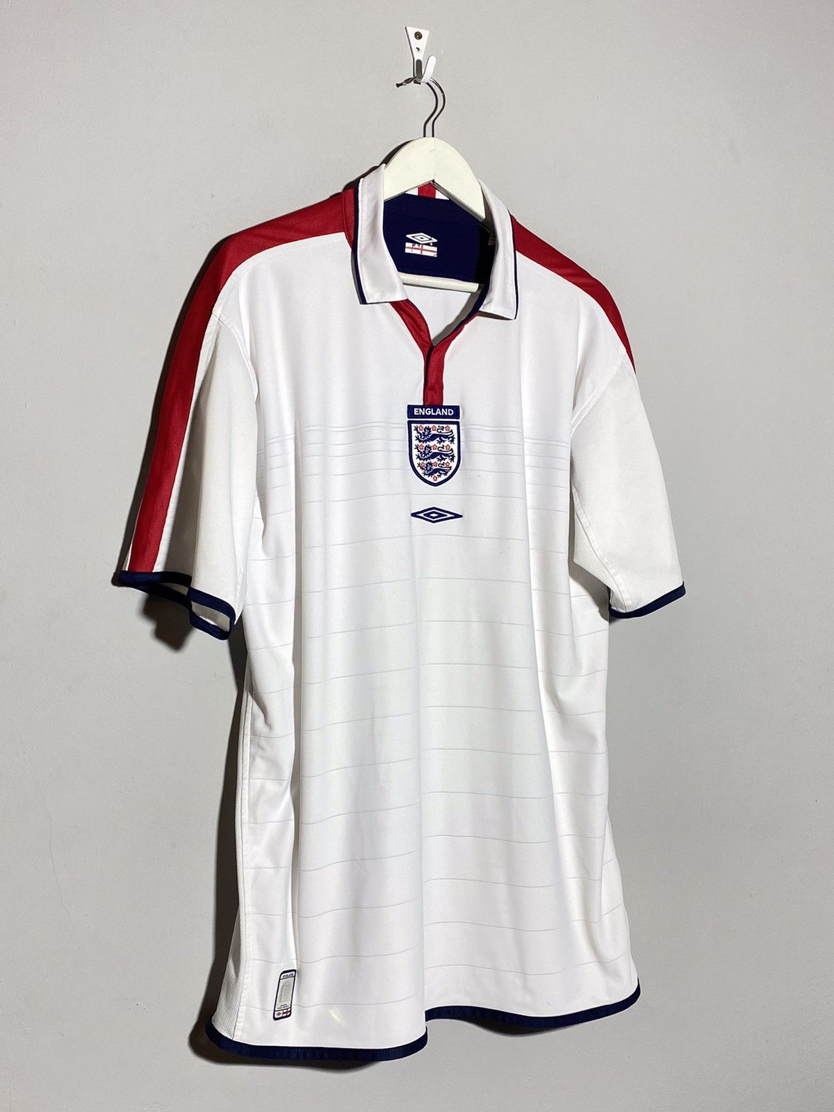 Umbro England National Team 2004 Home Umbro Football Shirt Size US XL / EU 56 / 4 - 3 Thumbnail