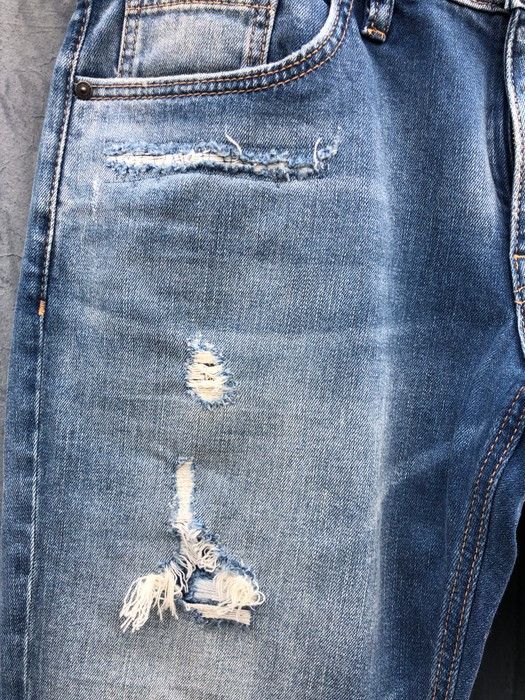 Other Repair Stitch Patched Jeans Size US 32 / EU 48 - 4 Thumbnail
